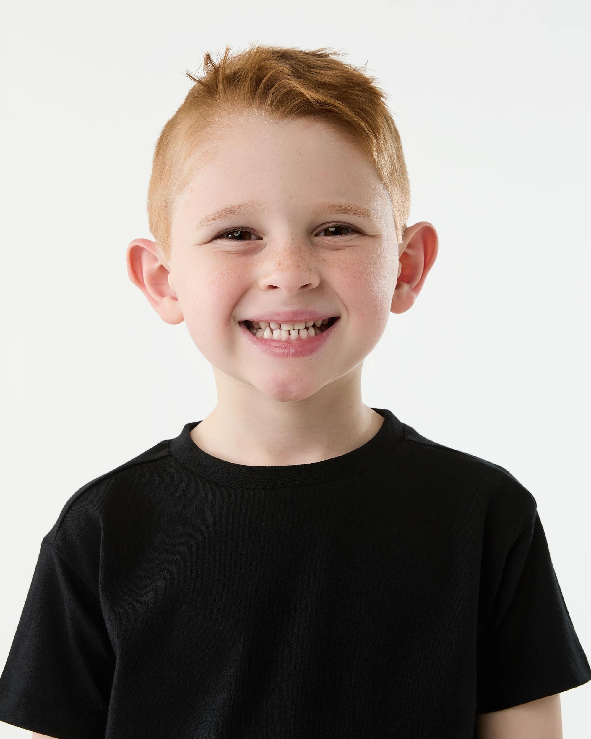 3 Plain T-shirt Black, 3 of 6