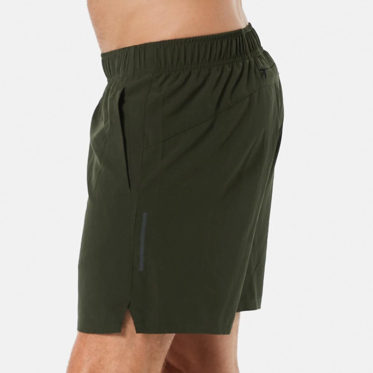 2 Active Mens Woven Stretch Shorts Khaki, 2 of 8
