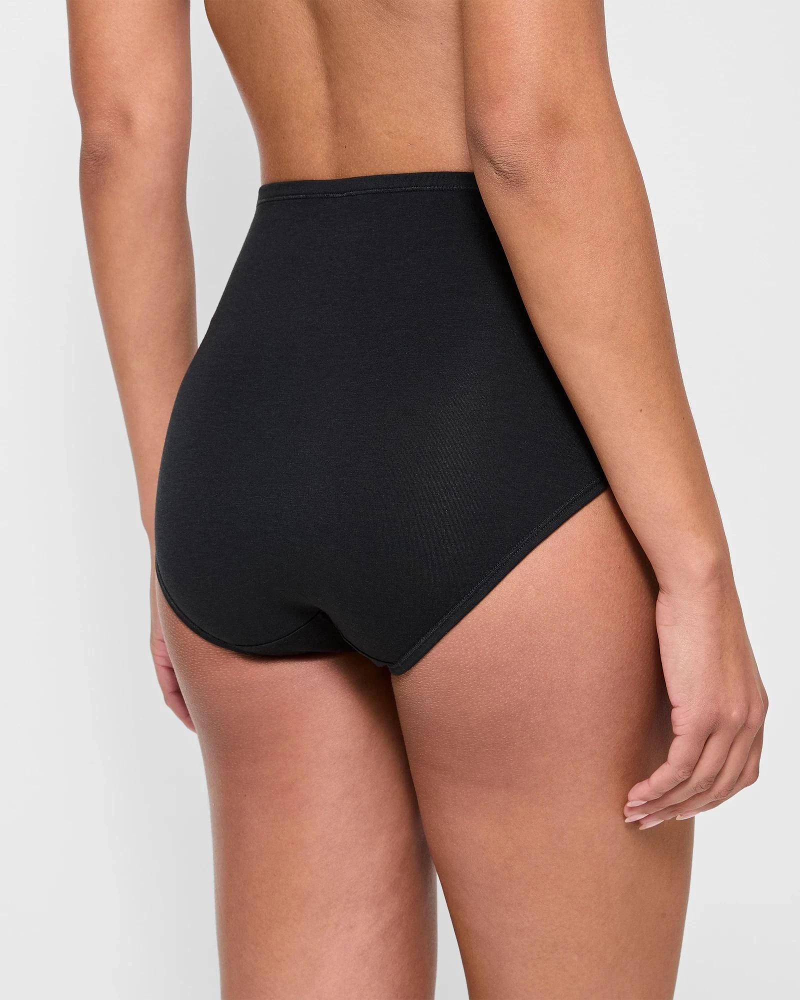 4 Target Woman 2 Pack Super Soft Full Briefs BLACK, 4 of 4