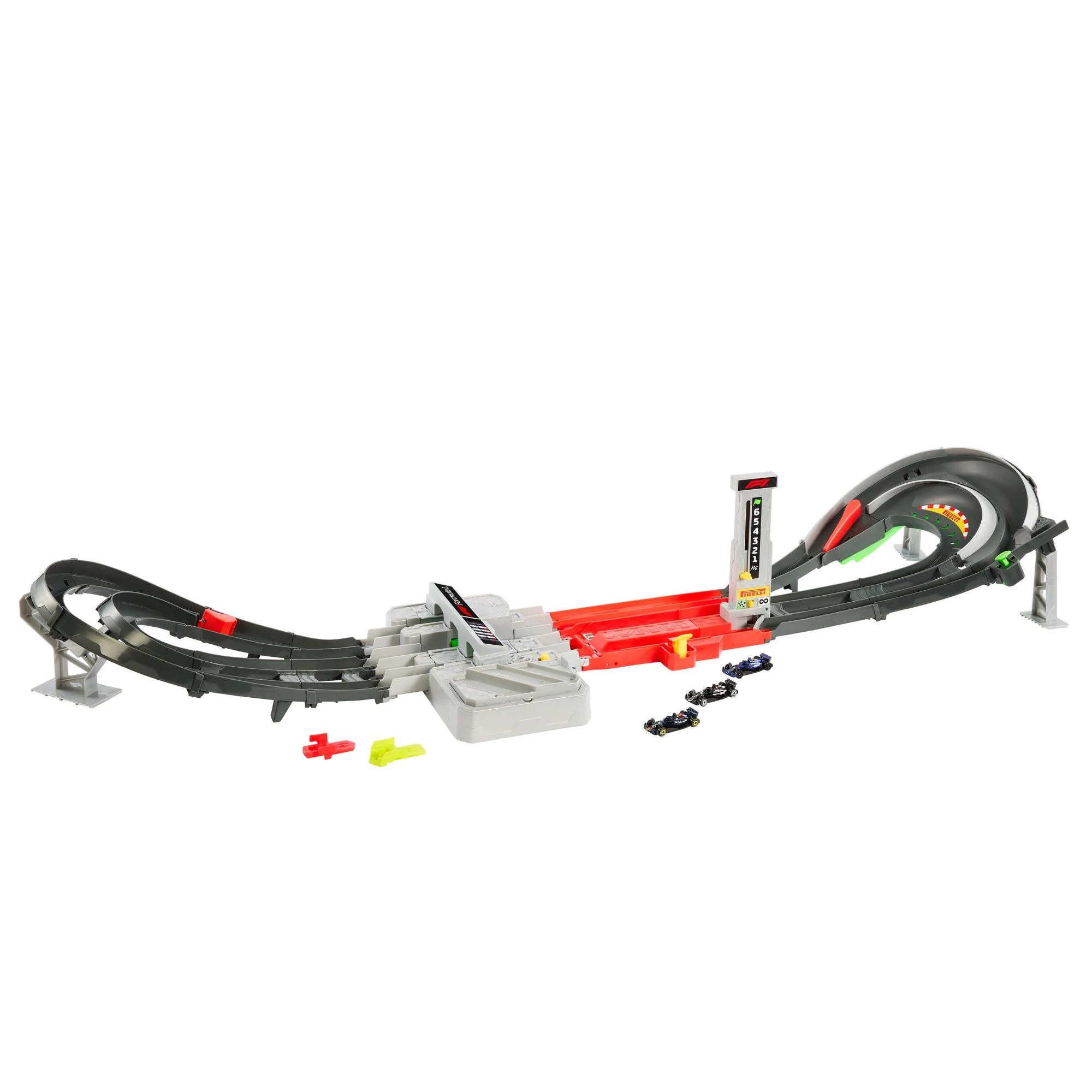 3 Hot Wheels Racing Formula 1 Grand Prix Circuit Track Set, 3 of 7