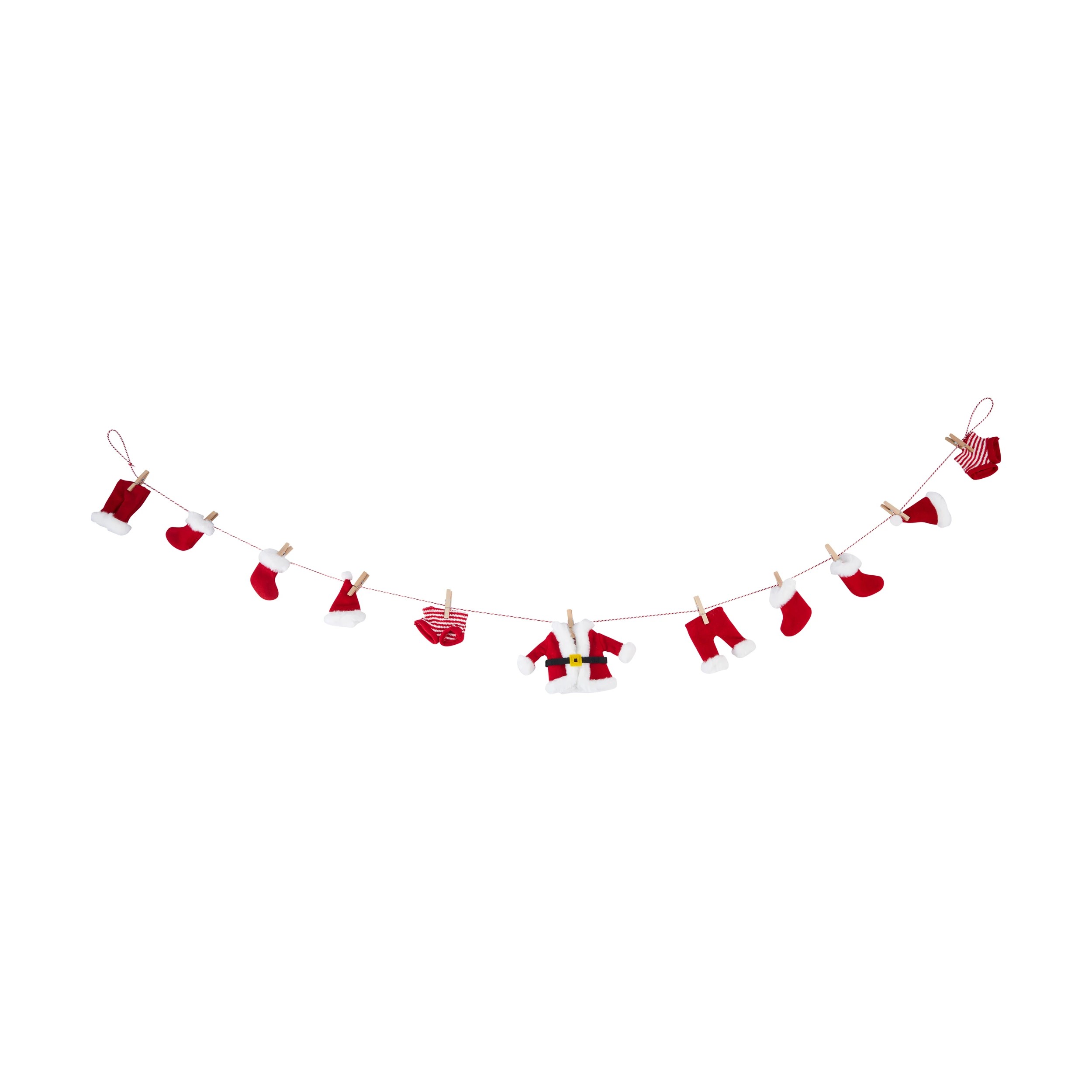 2 Santa's Clothes Line Bunting, 2 of 3