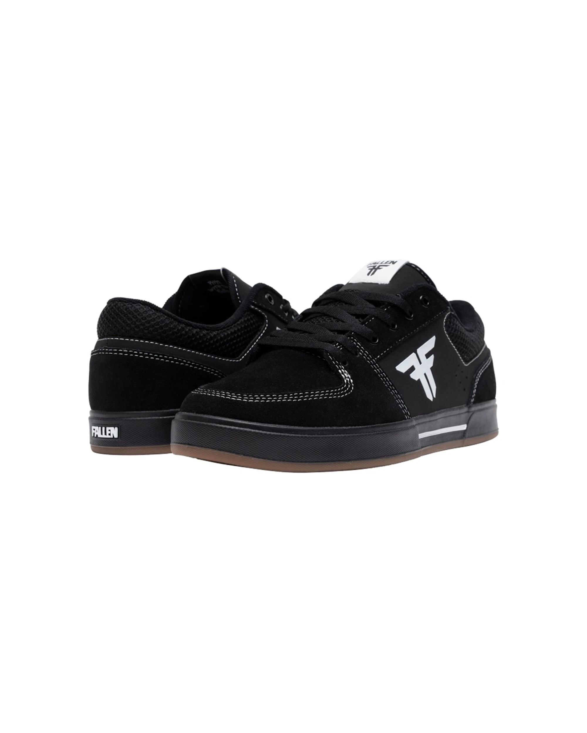 2 Fallen Footwear Patriot Skate Men's Shoe Cupsole FLX Technology Protection BLACK/WHITE/GUM, 2 of 6