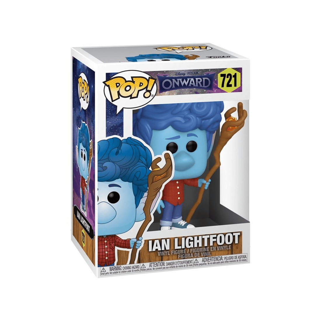 3 POP Onward - Ian Lightfoot Pop Vinyl Collectible 10cm Action Figure Plastic - Multi, 3 of 3