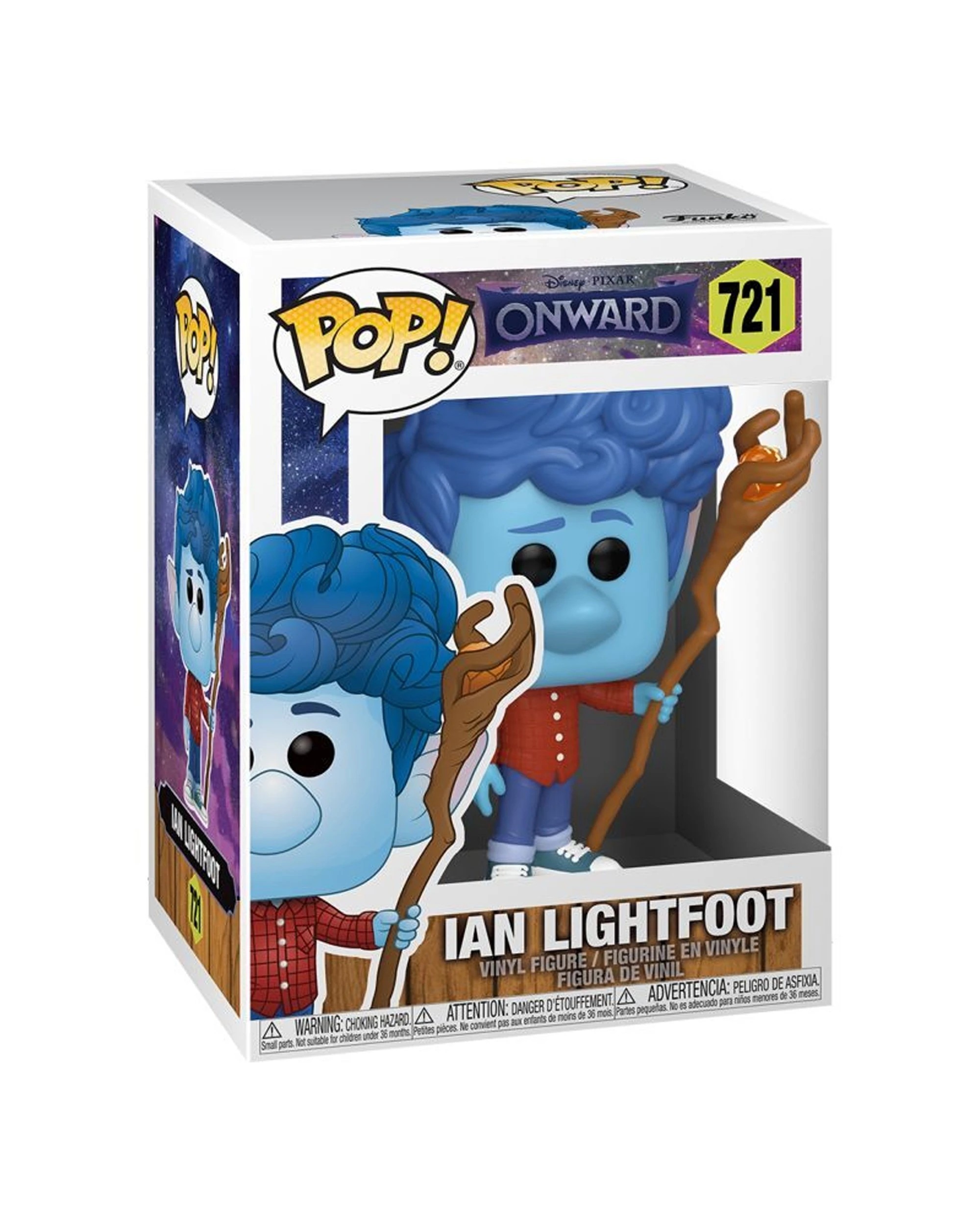 3 POP Onward - Ian Lightfoot Pop Vinyl Collectible 10cm Action Figure Plastic - Multi, 3 of 3