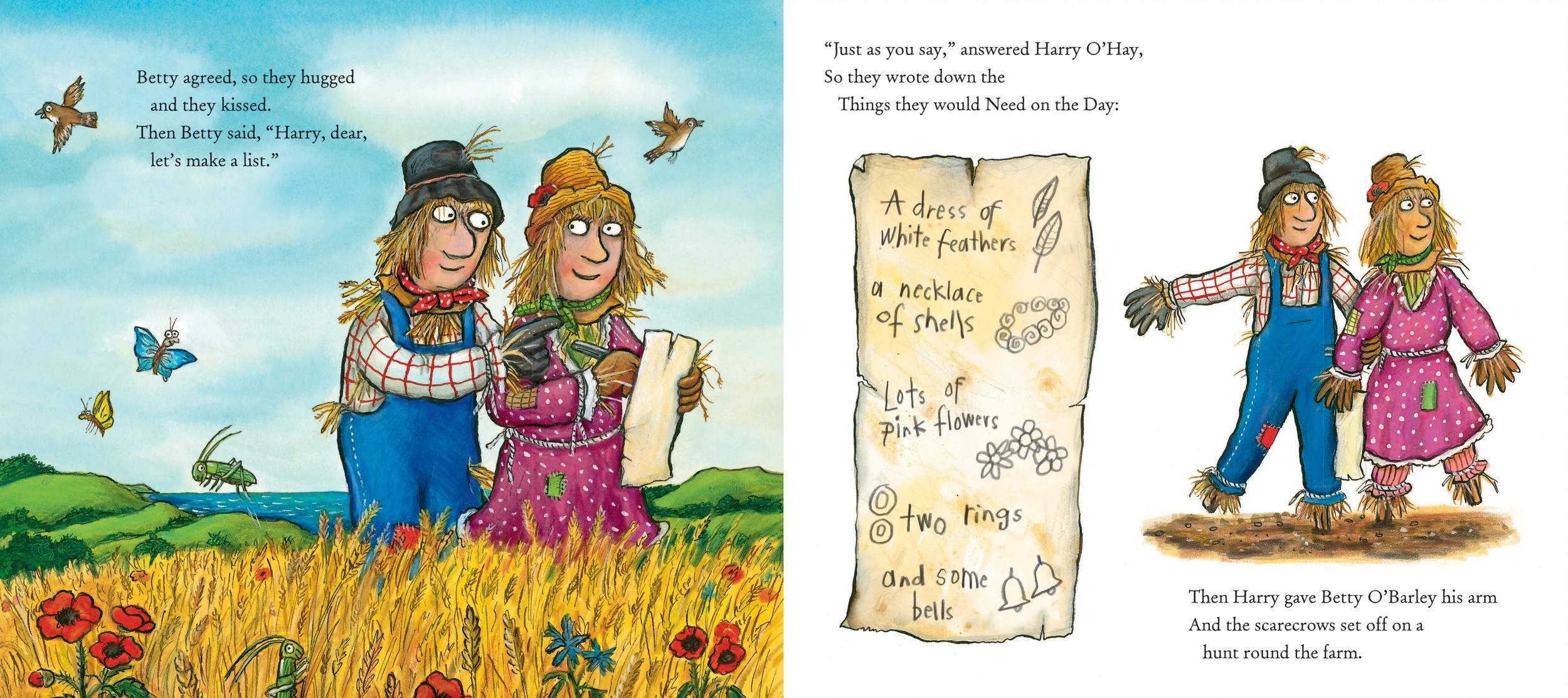 2 The Scarecrows' Wedding by Julia Donaldson - Book, 2 of 3