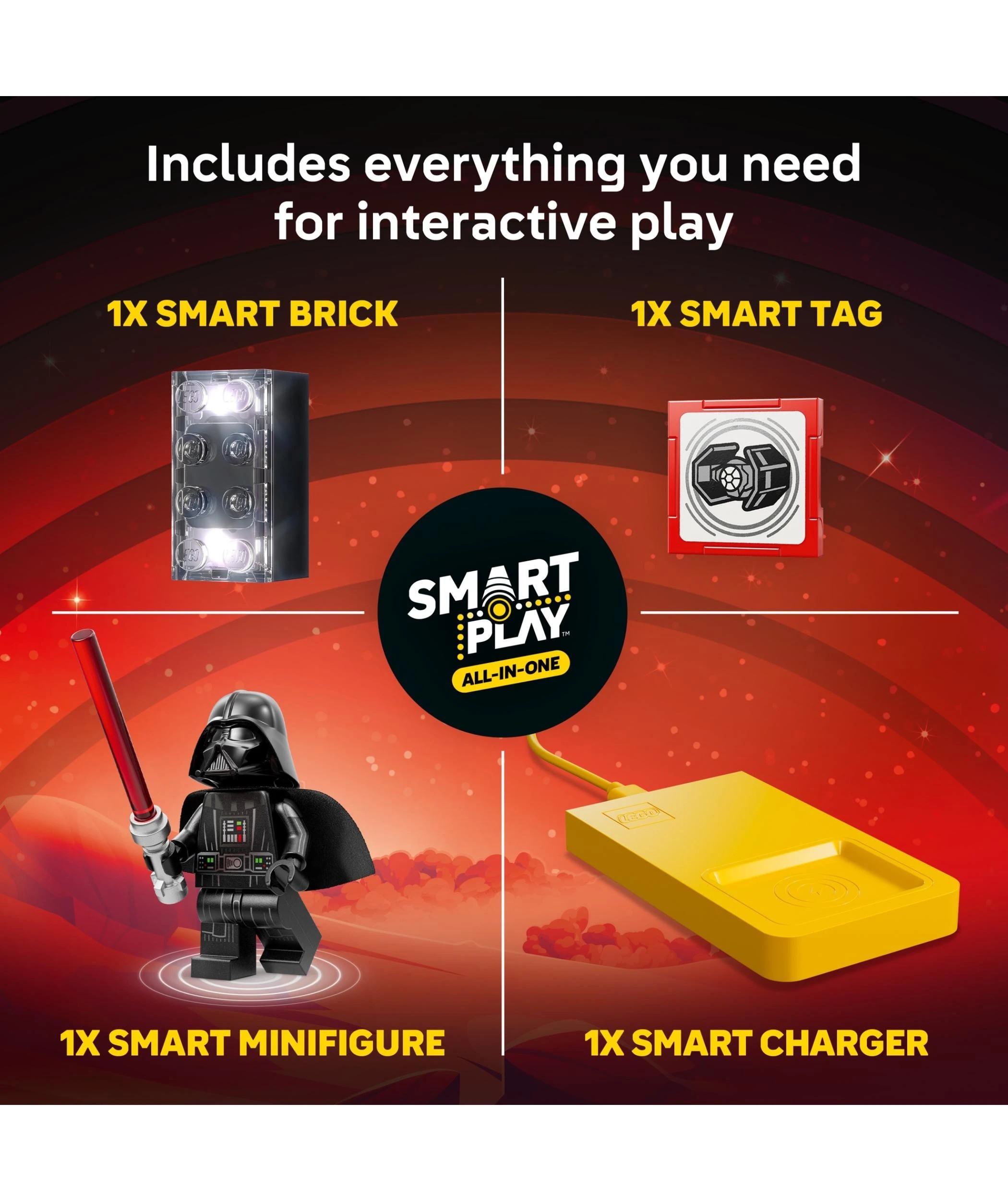 4 LEGO Star Wars SMART Play: Darth Vader's TIE Fighter 75421, 4 of 10