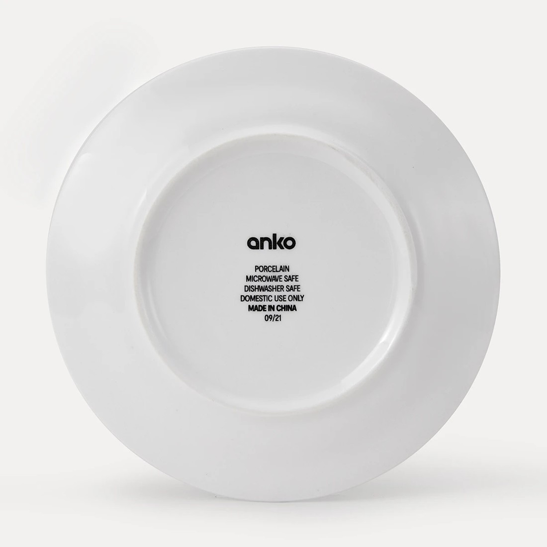 5 White Side Plate, 5 of 8