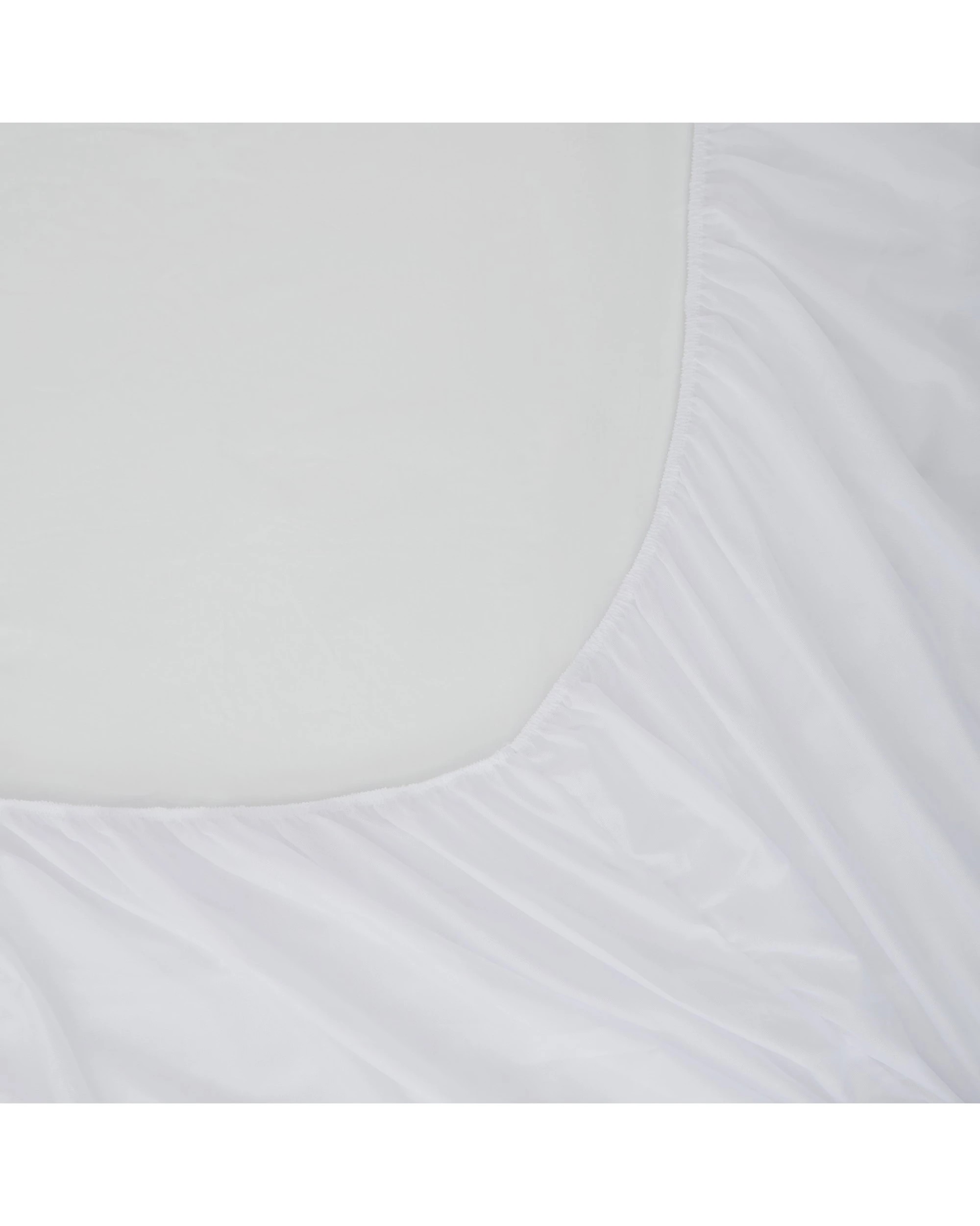 9 Dreamaker Cotton Jersey Waterproof Mattress Protector Twin Pack - Queen Bed - White, 9 of 9