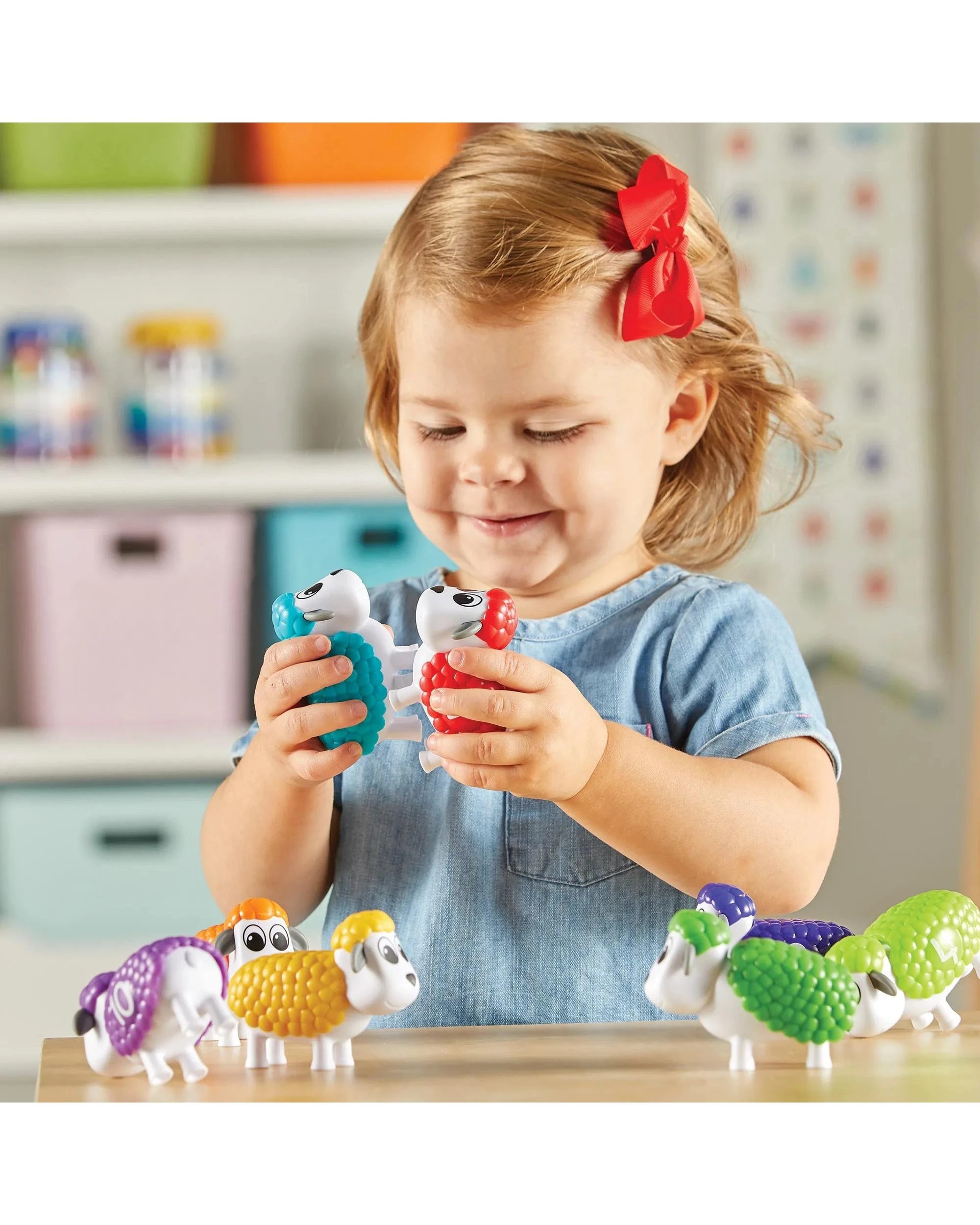 4 Learning Resources Snap-n-Learn Counting Sheep, 4 of 5