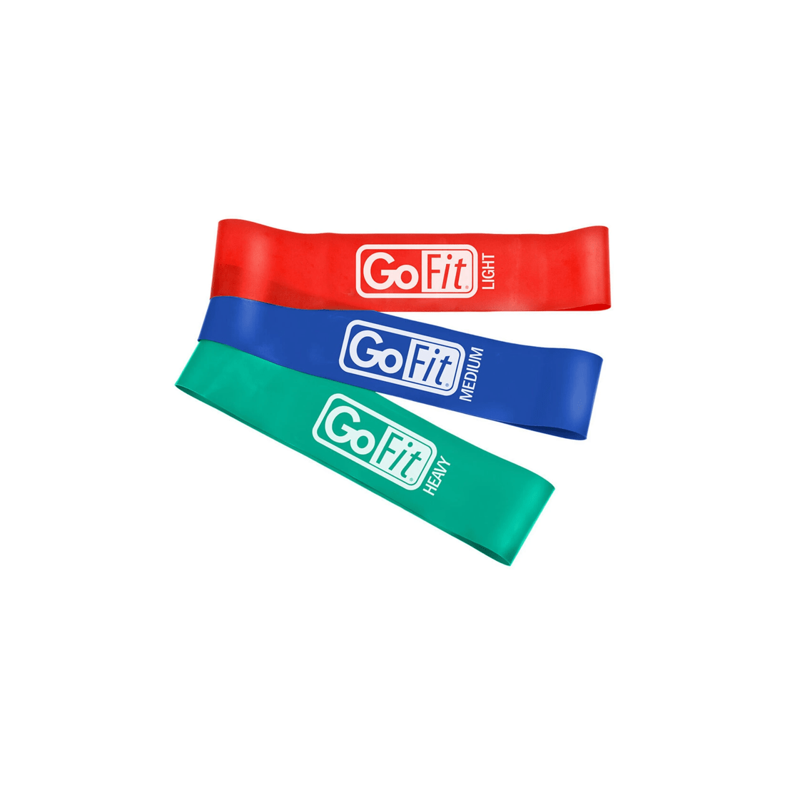 1 GOFIT Power Loops 3pc Exercise Resistance Bands Set With Training Manual - Multi, 1 of 3