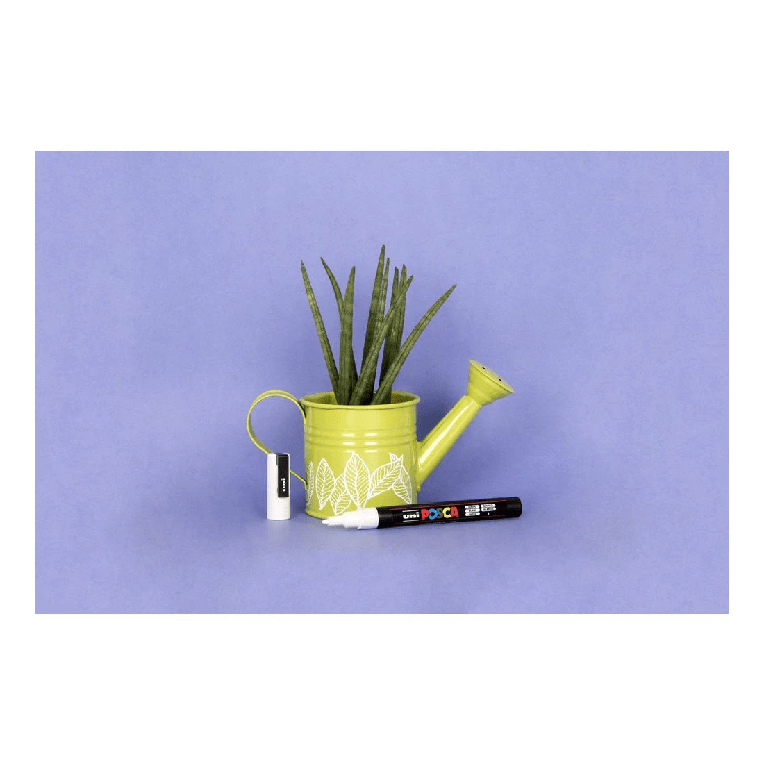 6 POSCA PC 3M Paint Marker Glitter Yellow, 6 of 8