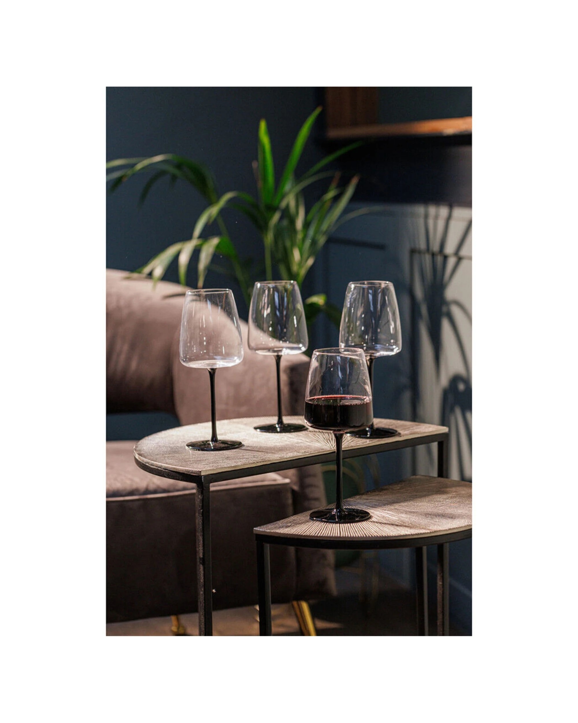 2 Mikasa 4pc Palermo Crystal Wine Glass Set 450ml - Clear, 2 of 6