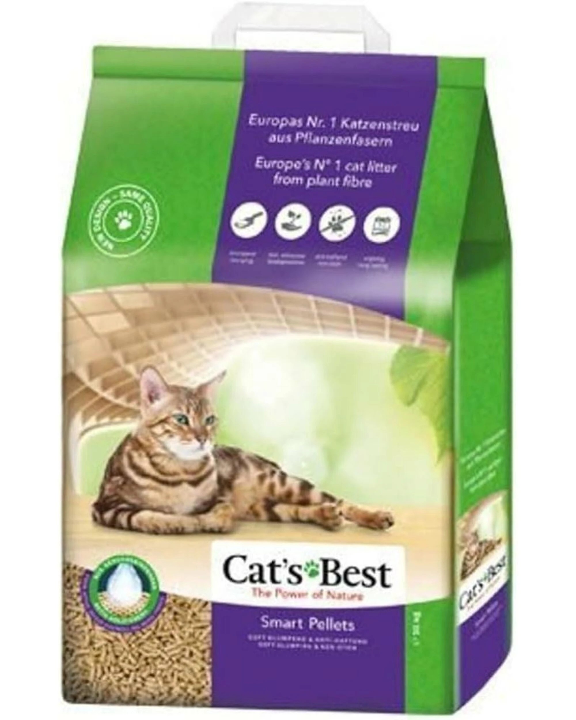 1 Cat's Best Smart Pellets Cat Litter 10L / 5kg, 1 of 1