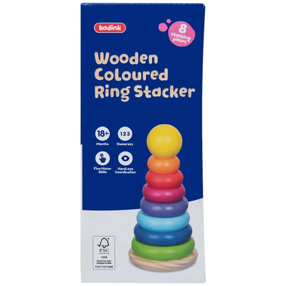 1 Kadink Wooden Ring Stacker, 1 of 5