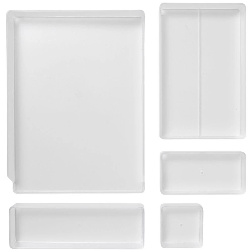 2 J.Burrows Accessory Tray Clear 5 Pack, 2 of 2