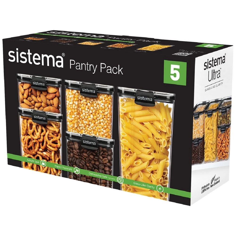 1 Sistema Ultra Square Clear 5 Pack, 1 of 4
