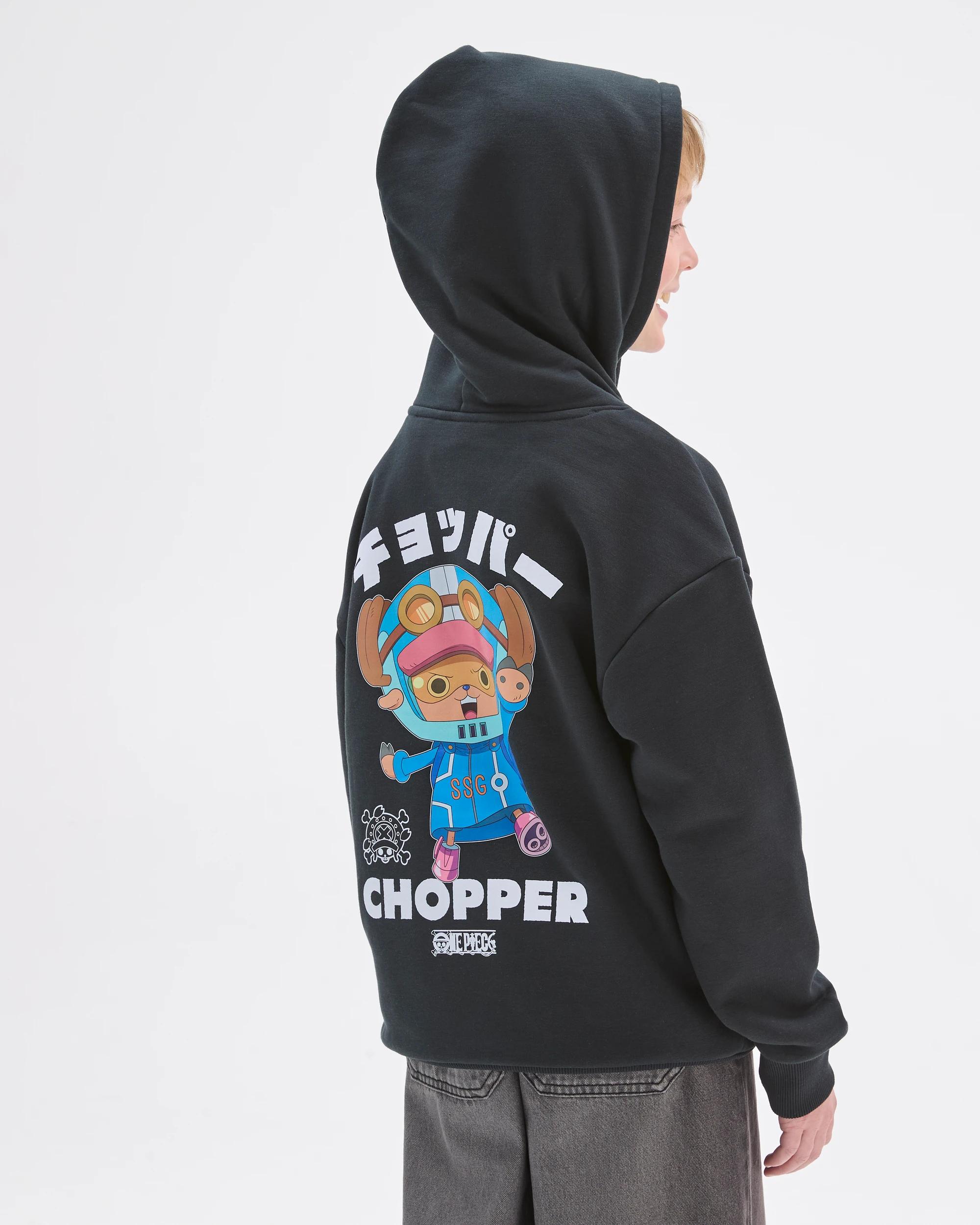 4 One Piece Popover Hooded Jumper BLACK, 4 of 6