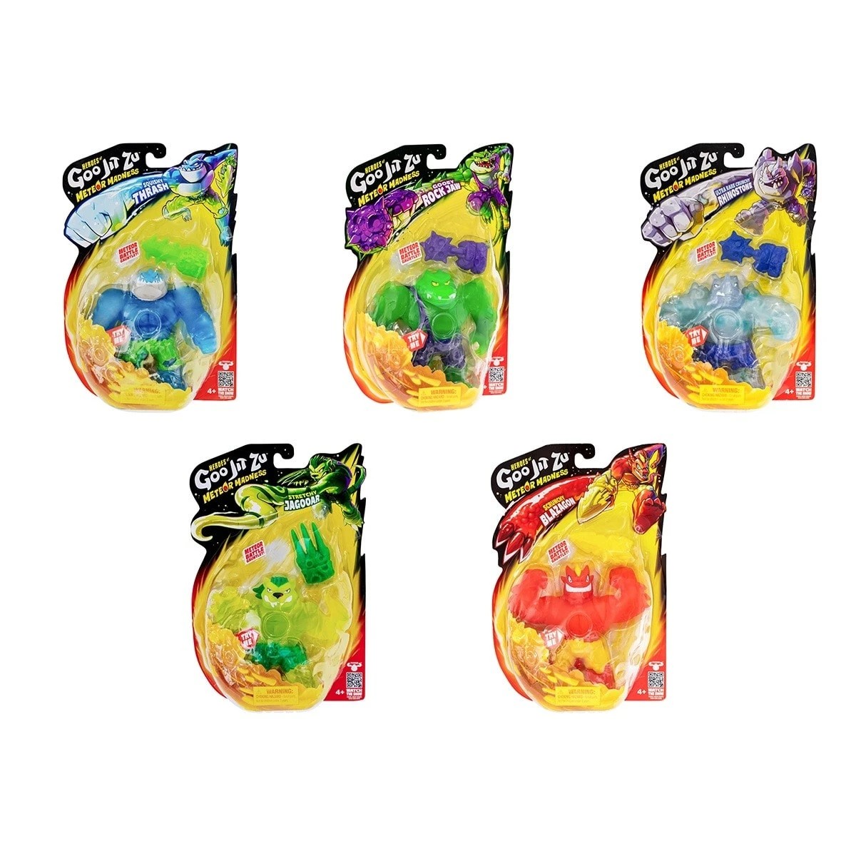 1 Heroes of Goo Jit Zu S13 Meteor Madness Hero Pack - Assorted, 1 of 10