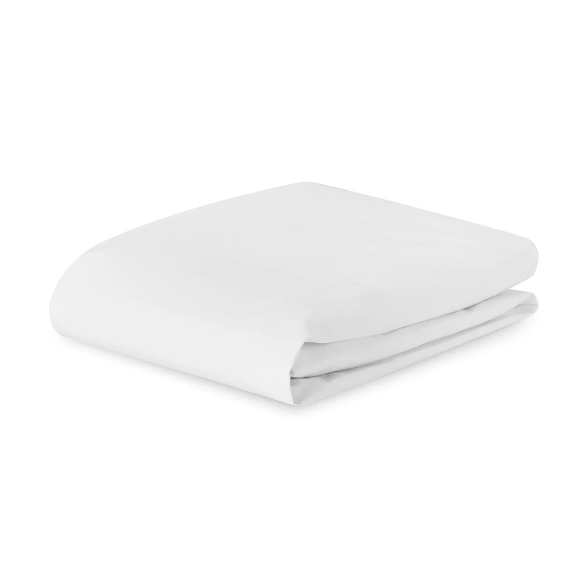 2 250 Thread Count Cotton Rich Fitted Sheet - Queen Bed, White, 2 of 3