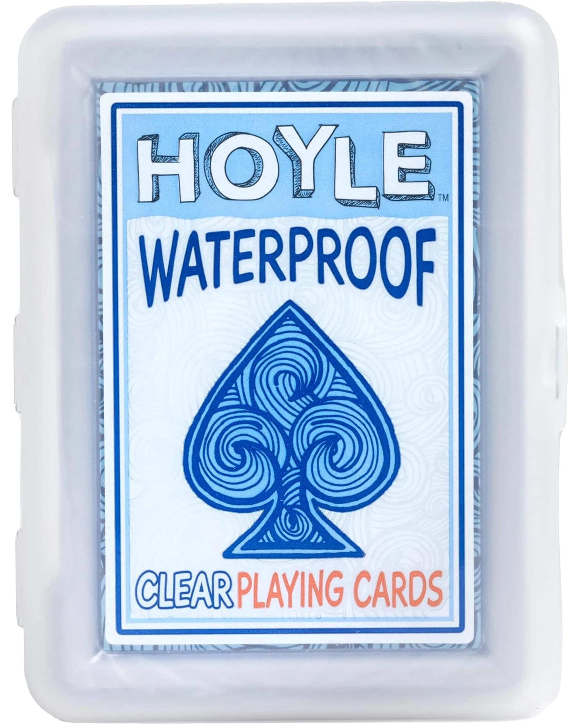 1 Hoyle Waterproof Clear Playing Cards, 1 of 6