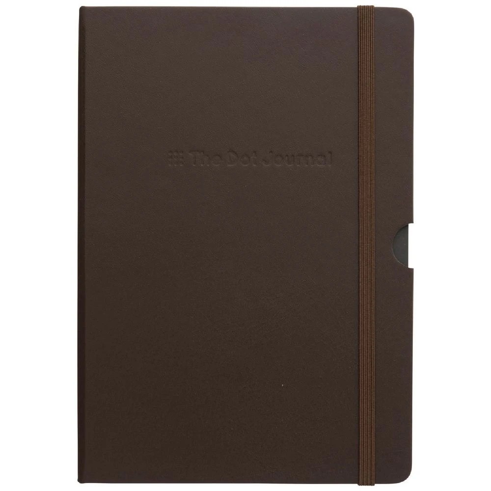 1 Otto A5 The Dot Journal Brown, 1 of 8