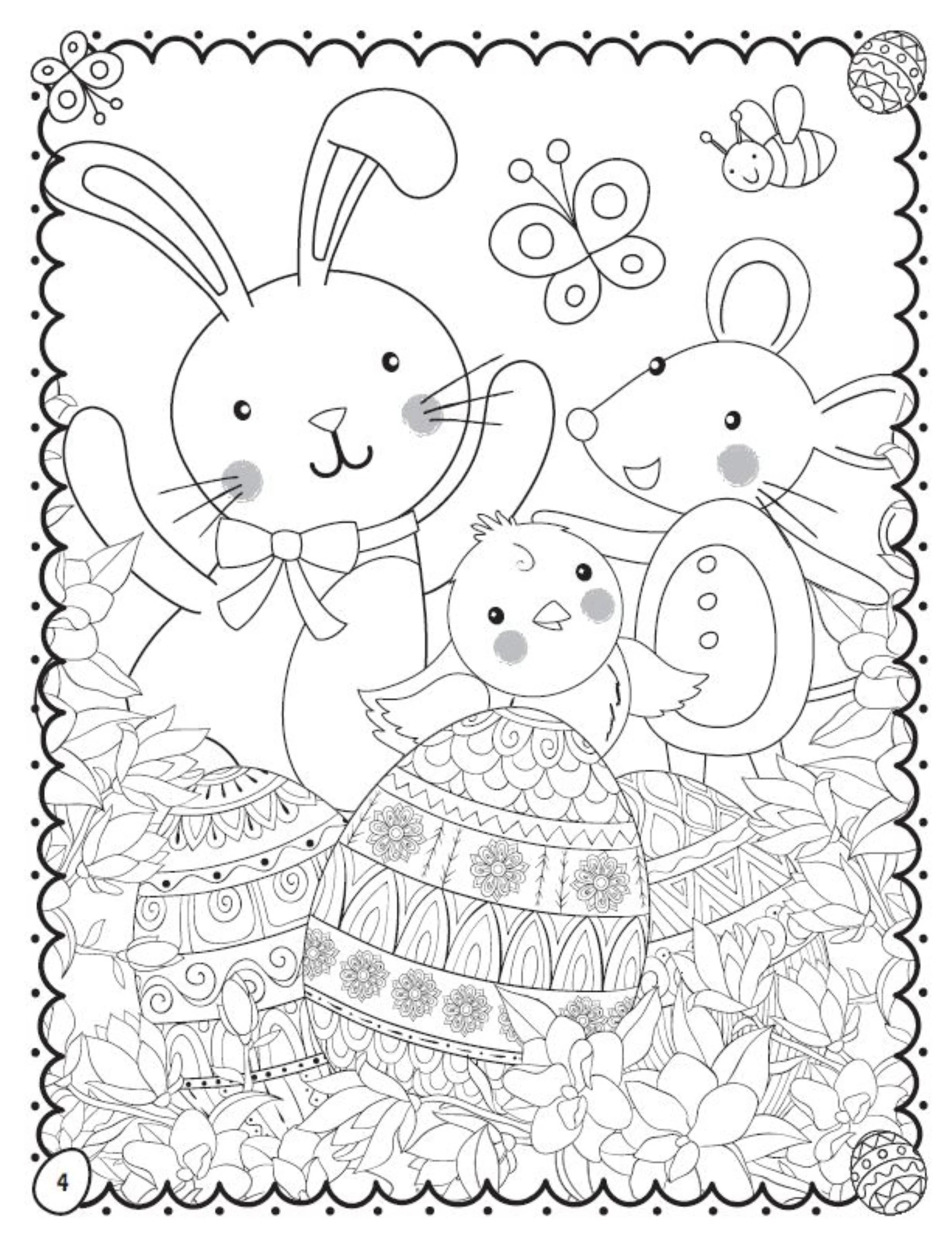 2 Mega Easter Colouring and Activity Book, 2 of 2