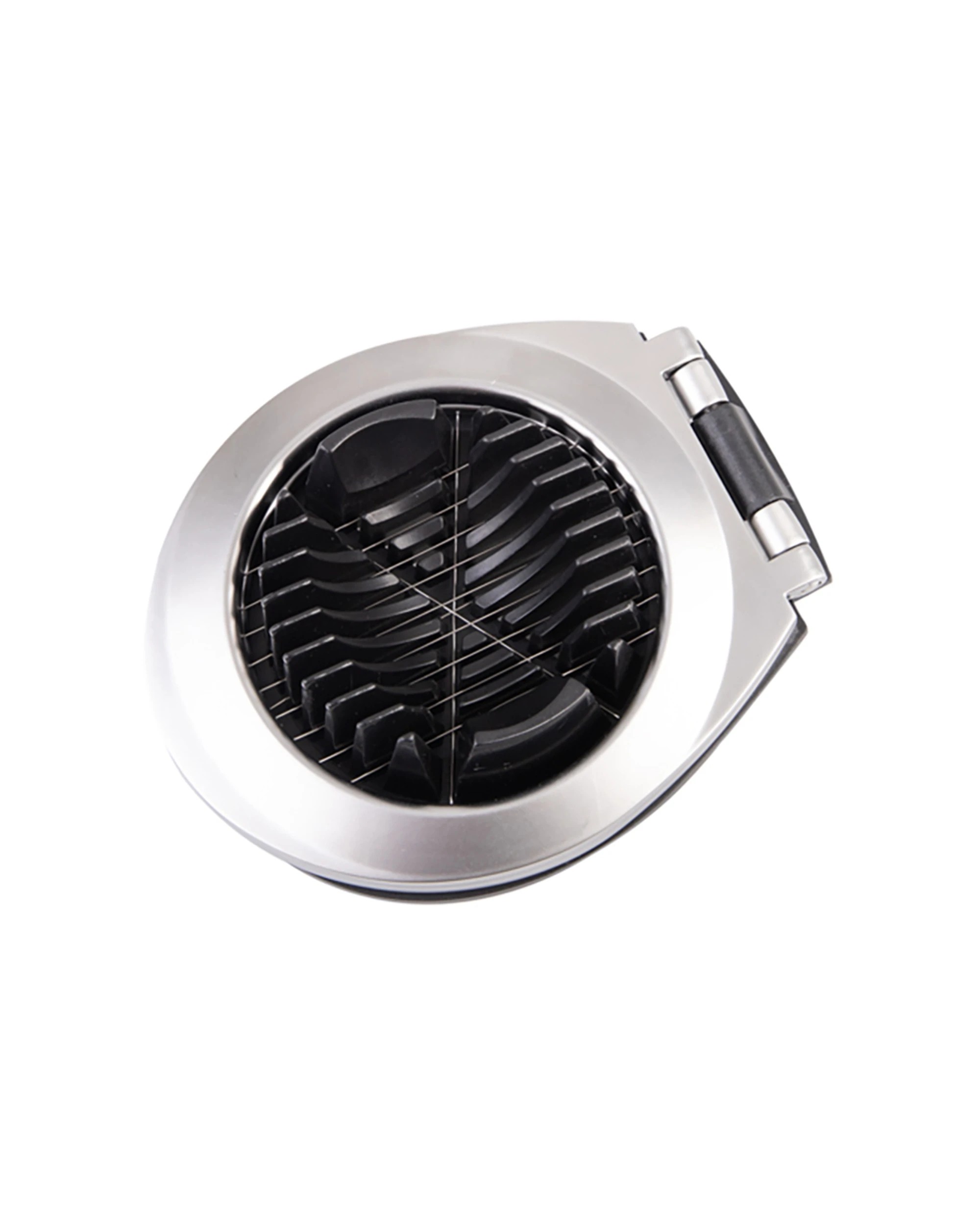4 Appetito Deluxe Egg Slicer & Wedger Home Kitchen Cooking Tool - Metallic, 4 of 4