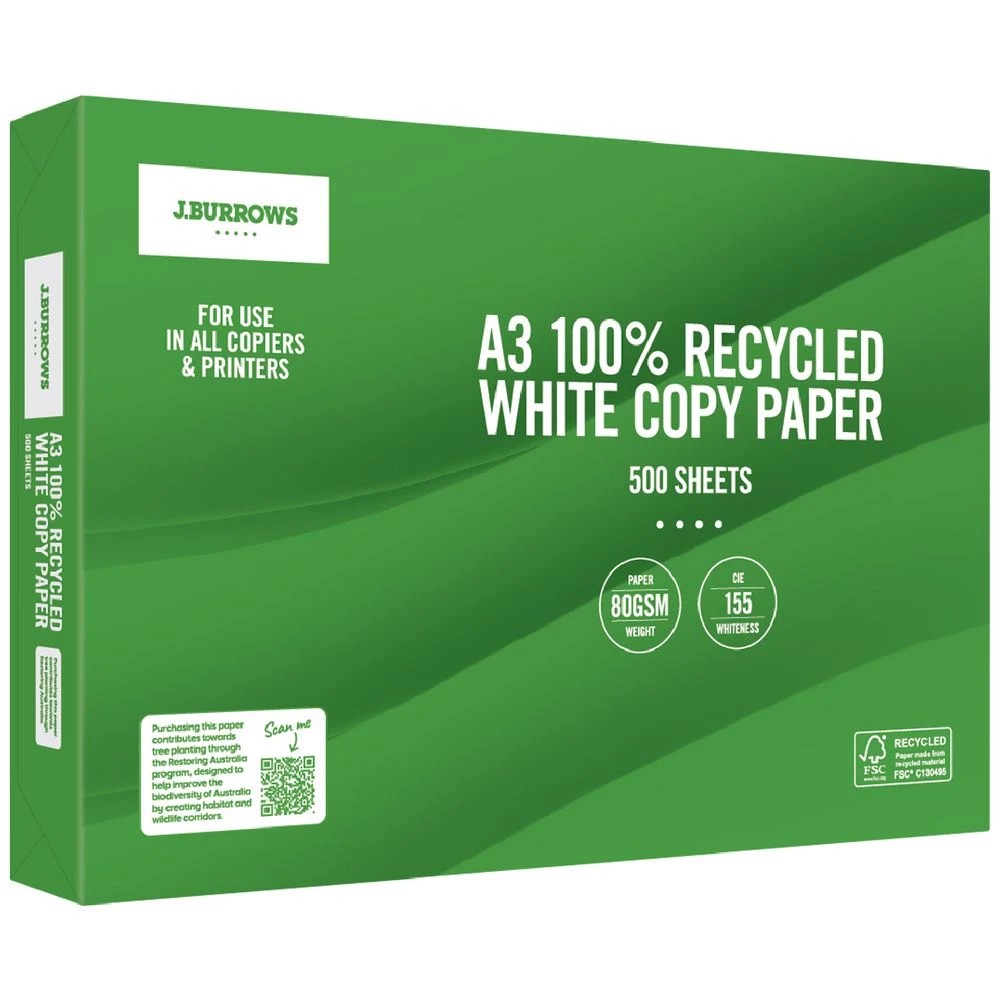 1 J.Burrows A3 Paper 500 Sheets, 1 of 2