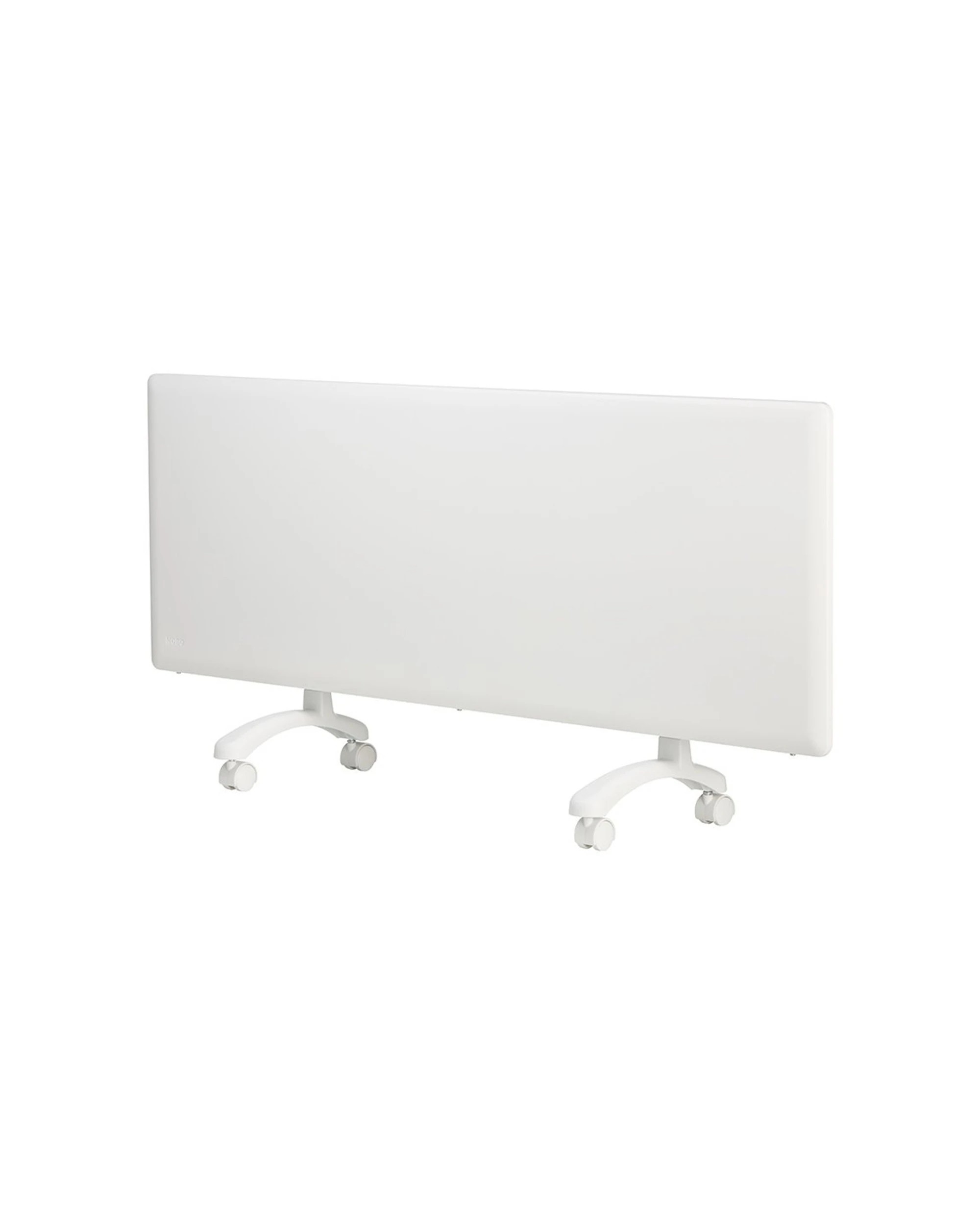 1 Nobo Electric 2kW Slimline Panel Room Space Heater Wi-Fi Enabled With Castors Finish - White, 1 of 5