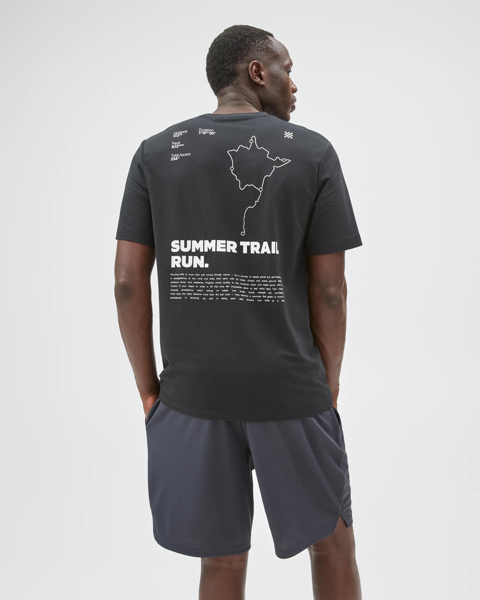 6 Target Active Active Australian Cotton Blend Graphic T-Shirt BLACK SUMMER TRAIL, 6 of 6