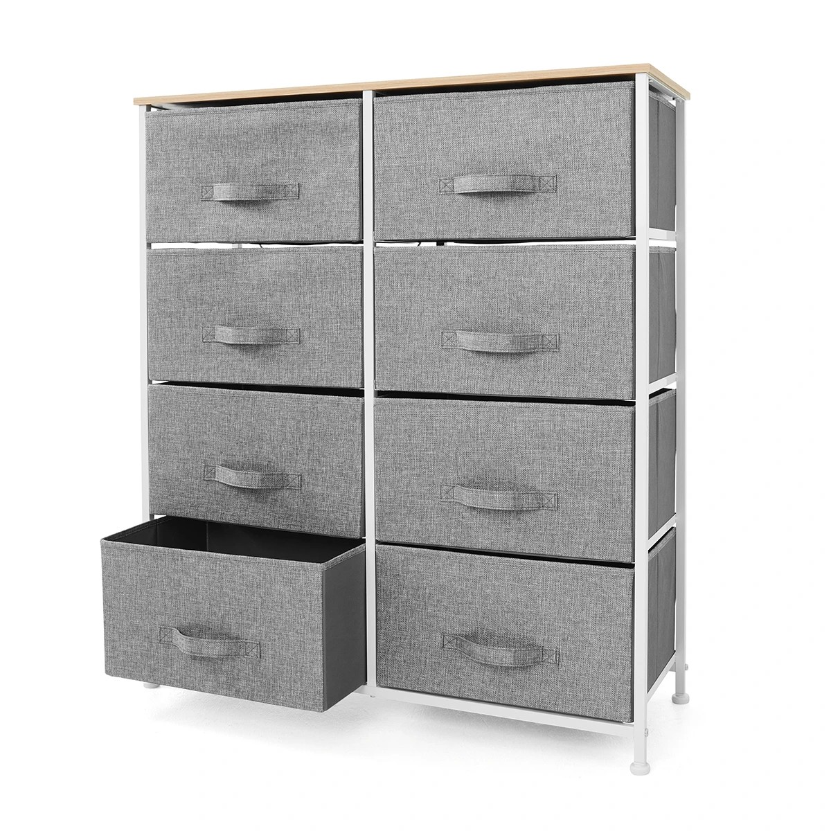 3 8 Drawer Chest - Grey, 3 of 10