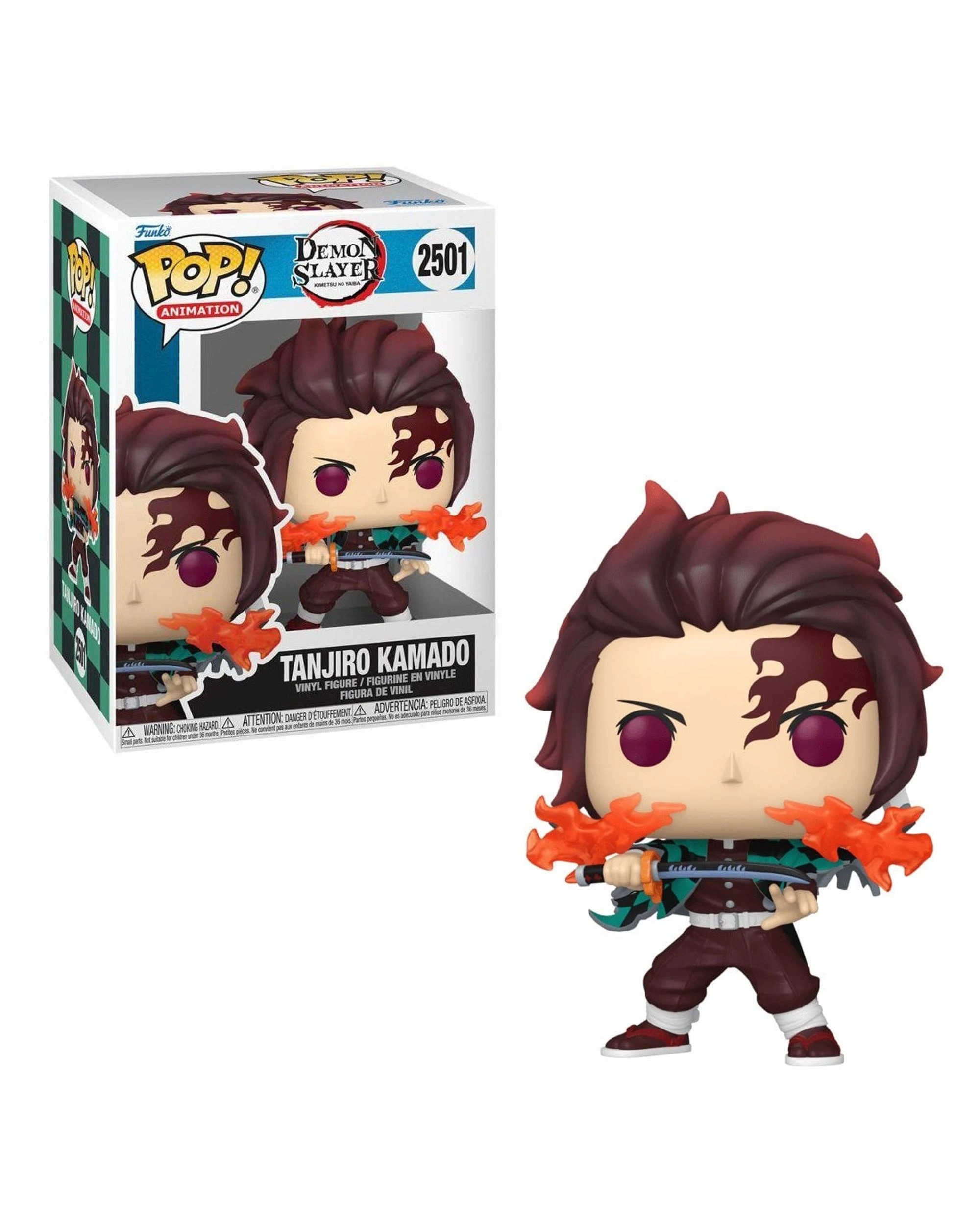 1 Demon Slayer Infinity Castle Tanjrio Kamado Funko POP! Vinyl, 1 of 3