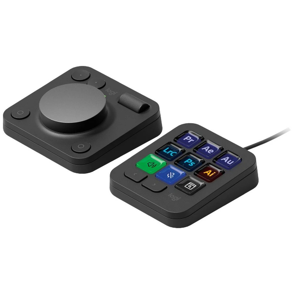2 Logitech MX Creative Console Graphite, 2 of 7