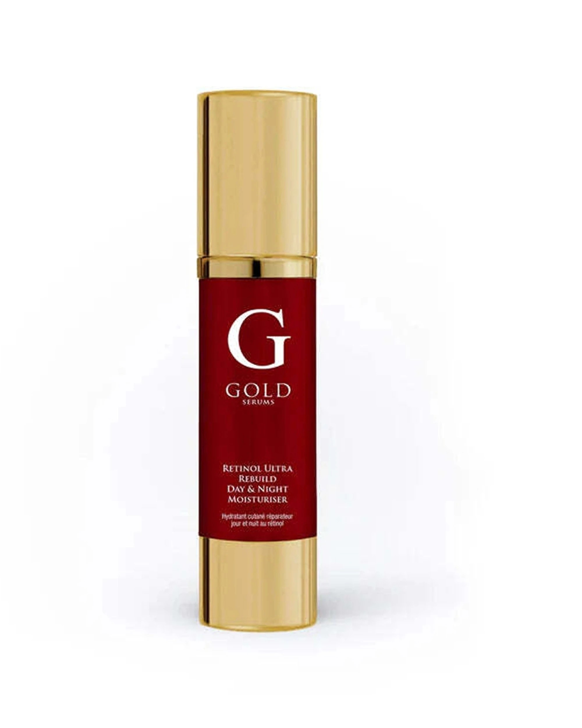 2 Gold Serums Retinol Ultra Rebuild Day And Night Moisturiser Skincare 50mL - Multi, 2 of 2