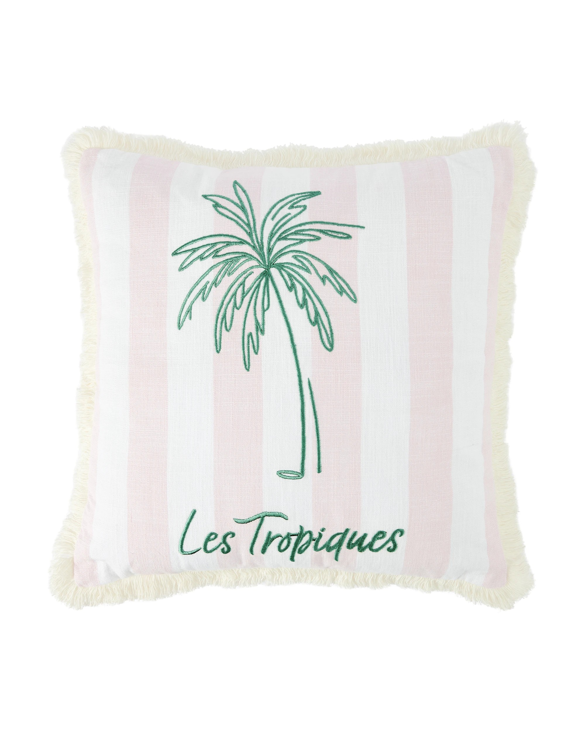 1 50cm Palm Stripe Cushion, 1 of 4