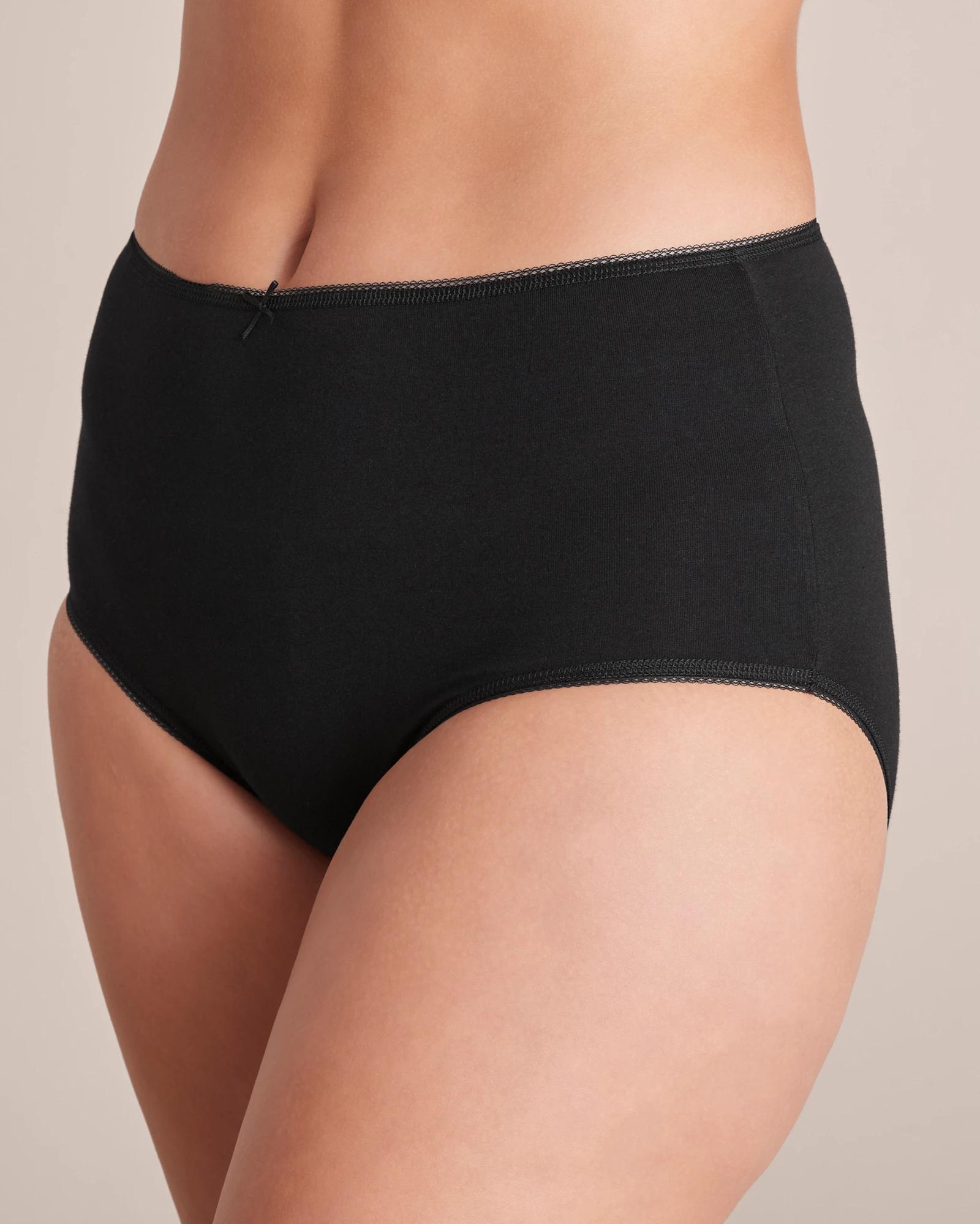 7 Target 5 Pack Cotton/elastane Full Briefs BLACK, 7 of 10