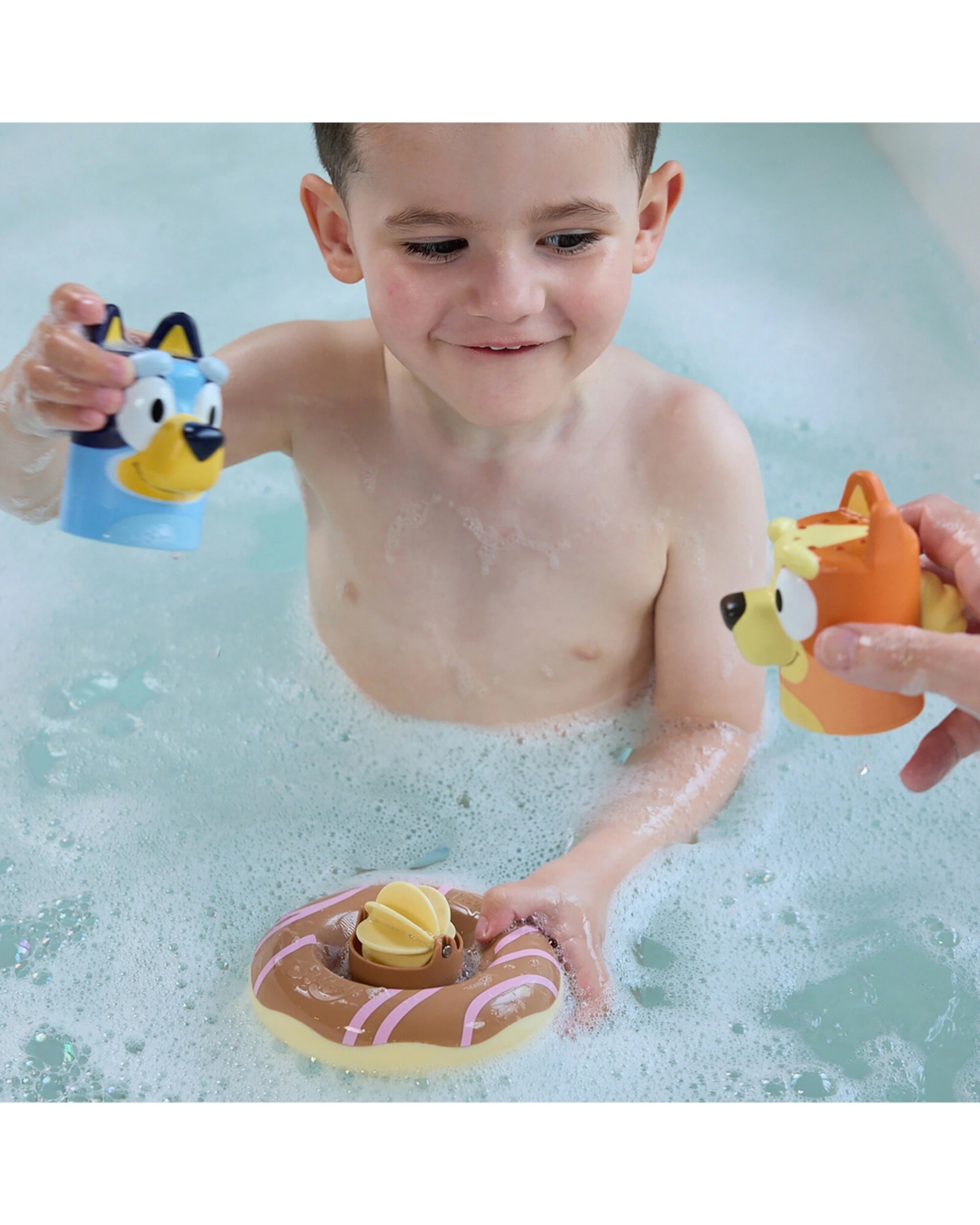 2 Bluey 2pc Bath Floats Kids/Childrens Play Toy Set - Multi, 2 of 3