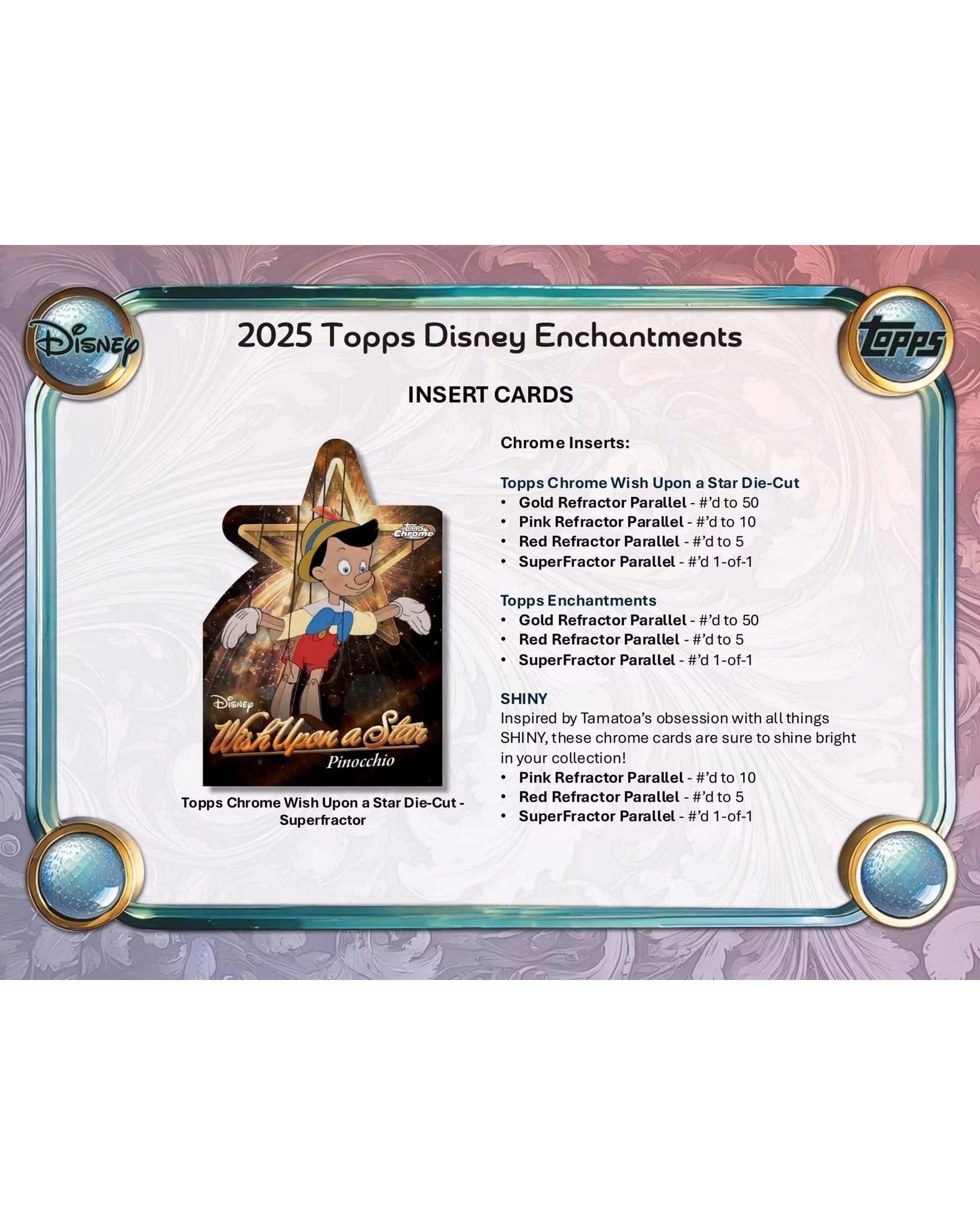 5 Topps 2025 Disney Wonder Hobby Pack, 5 of 10