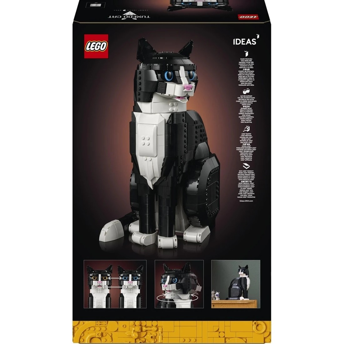 9 LEGO Ideas Tuxedo Cat 21349, 9 of 9