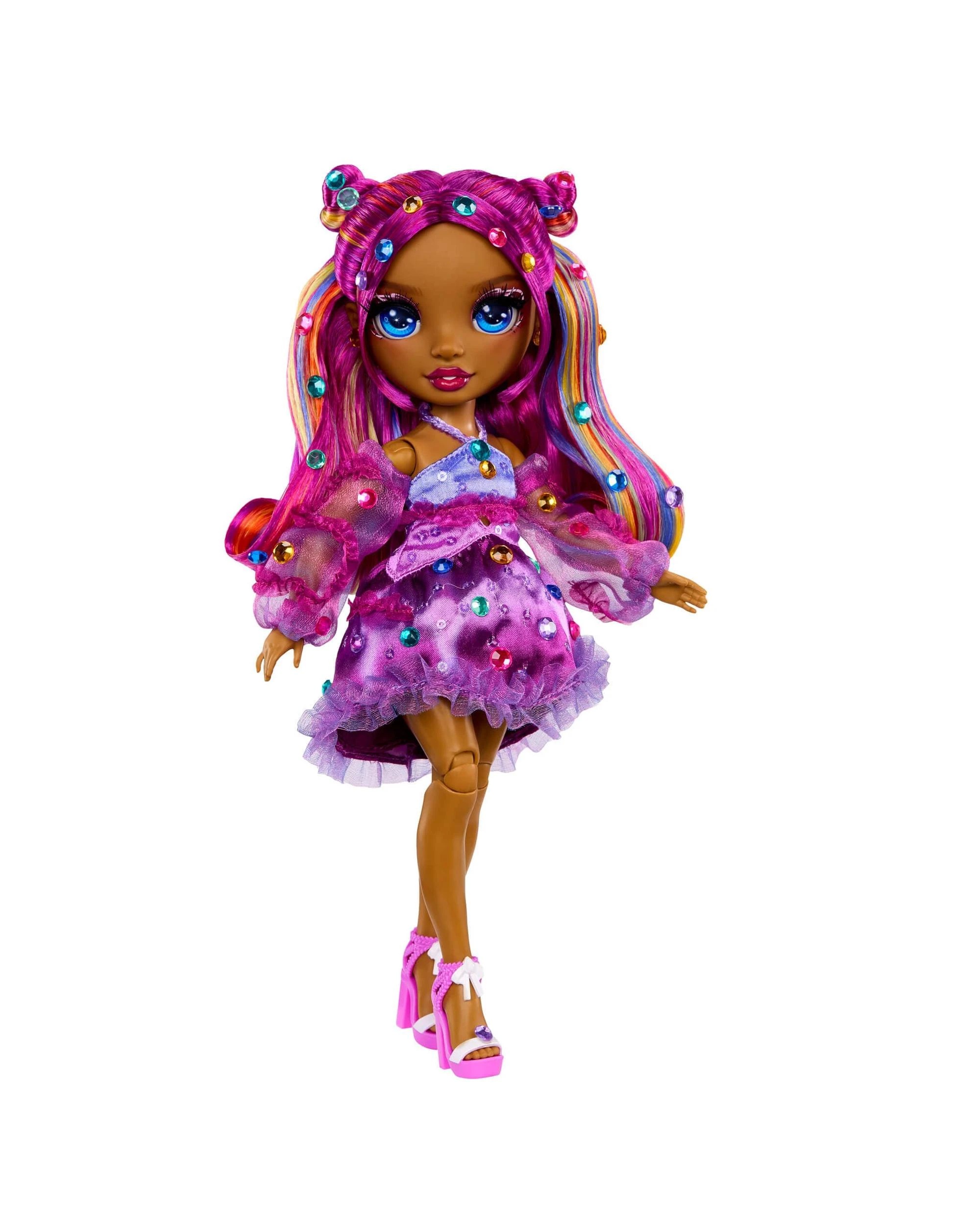 3 Rainbow High Be Dazzling Noemie Violette Fashion Doll - Purple, 3 of 7