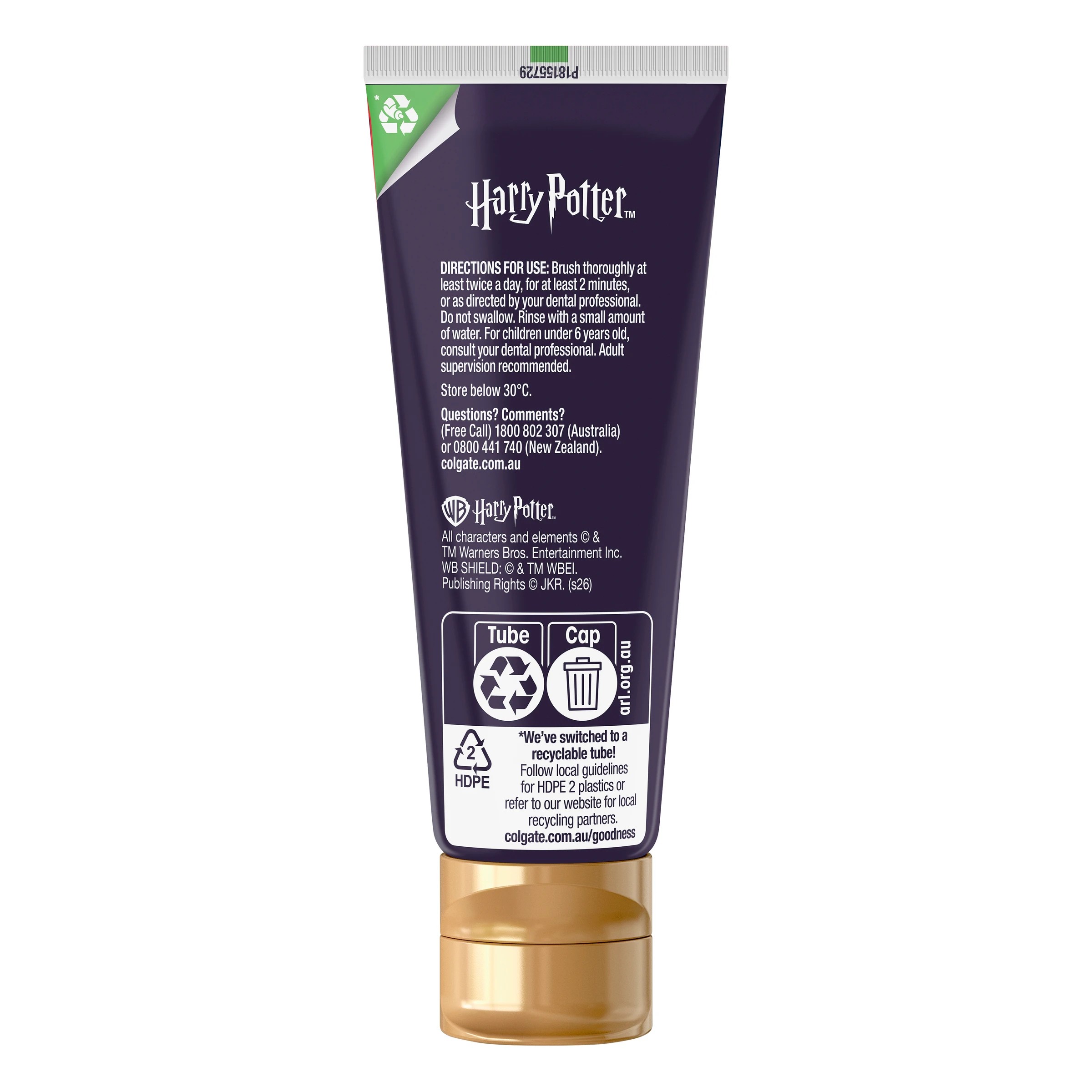 9 Colgate Harry Potter Bubbling Cauldron Bubble Fruit Toothpaste 100g, 9 of 10