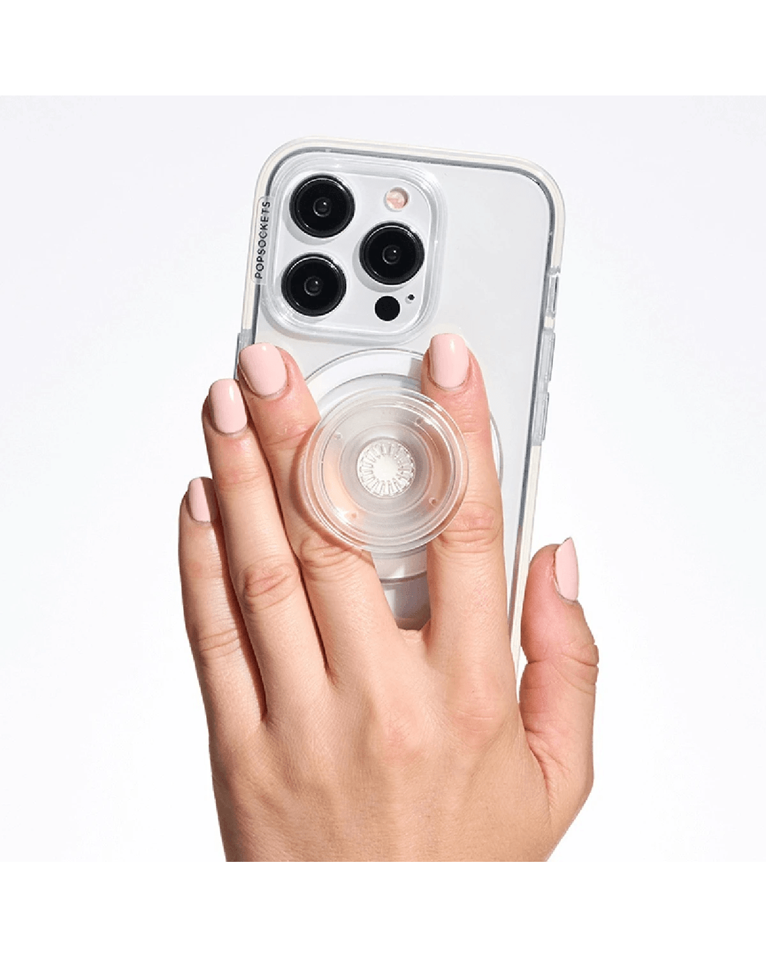 3 PopSockets PopGrip Swappable Phone Holder and Stand - Clear, 3 of 8