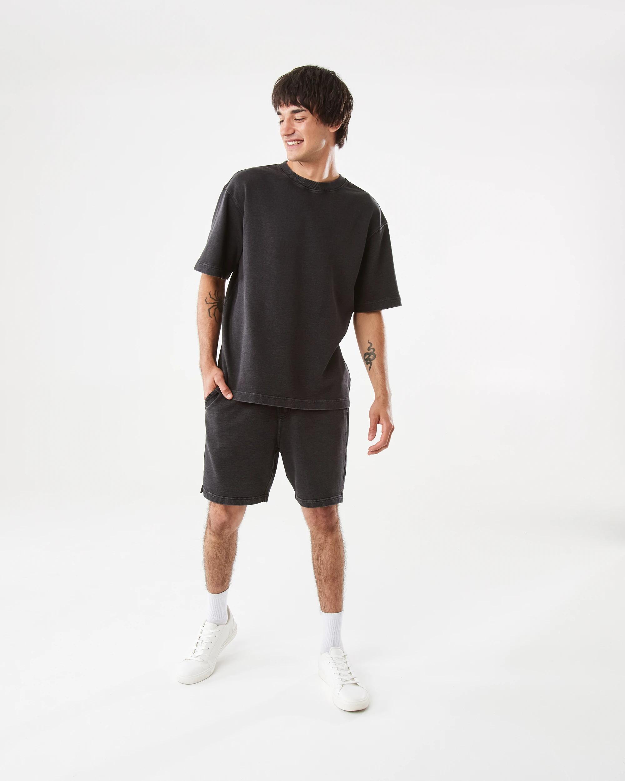 3 Terry Oversized T-shirt Black, 3 of 8