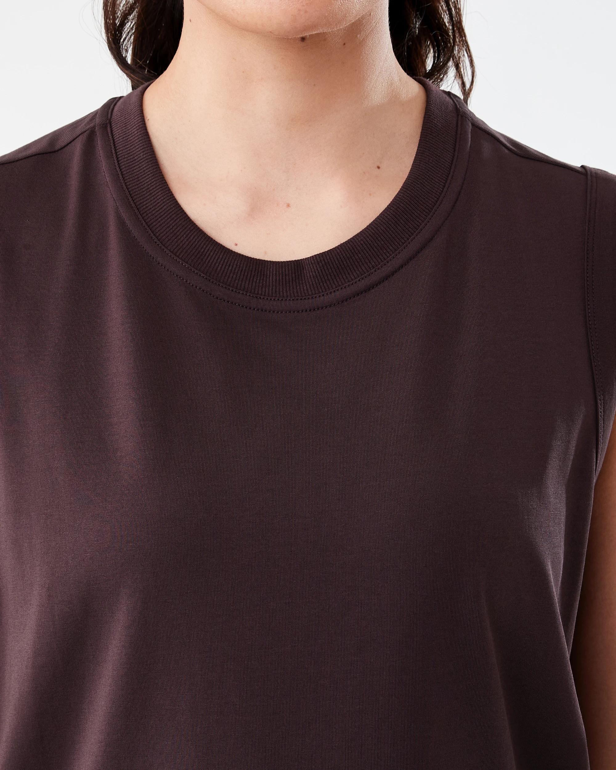 5 Active Womens Muscle Tank Brn Tuscan, 5 of 6