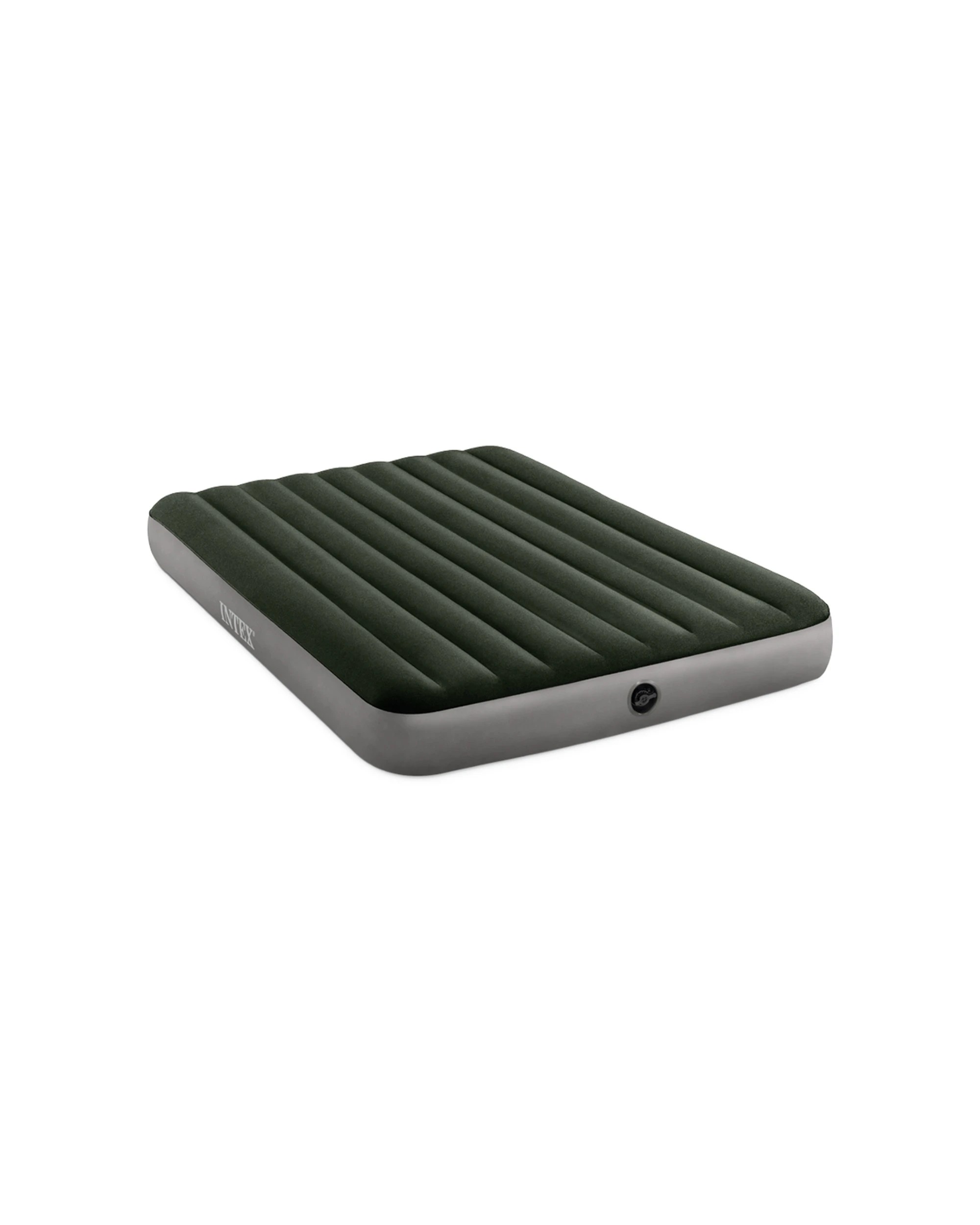1 Intex Dura-Beam Prestige Inflatable Downy Airbed - Queen Bed - Charcoal, 1 of 5
