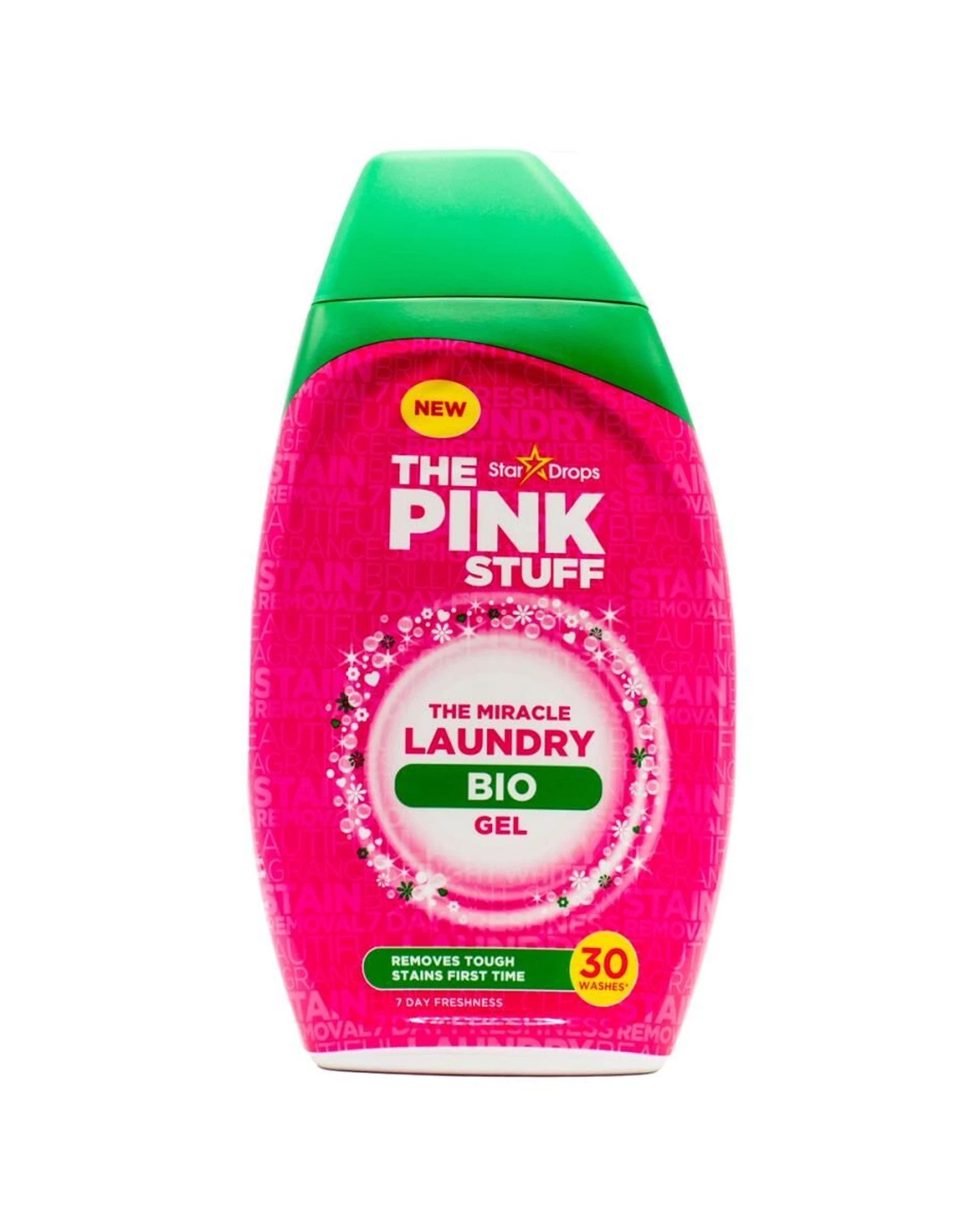 2 The Pink Stuff 4PK Laundry Gel Miracle Bio Stain Remover Clean 900ml - Multi, 2 of 3
