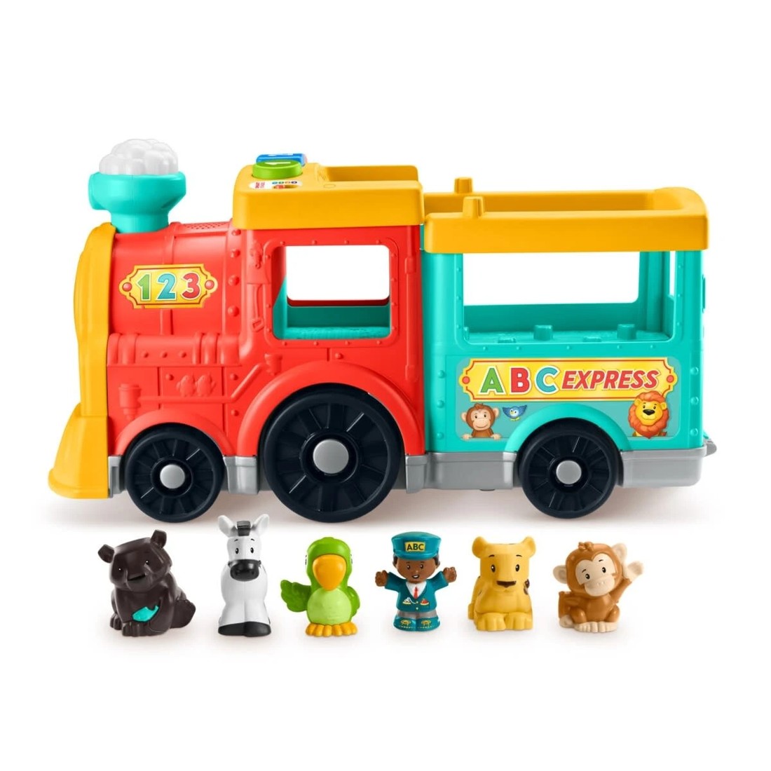 2 Fisher-Price Little People Big ABC Animal Train, 2 of 8