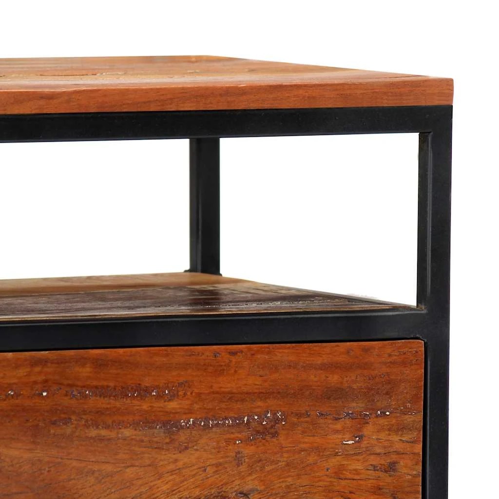 6 vidaXL Bedside cabinet Ample Storage - Brown, 6 of 9