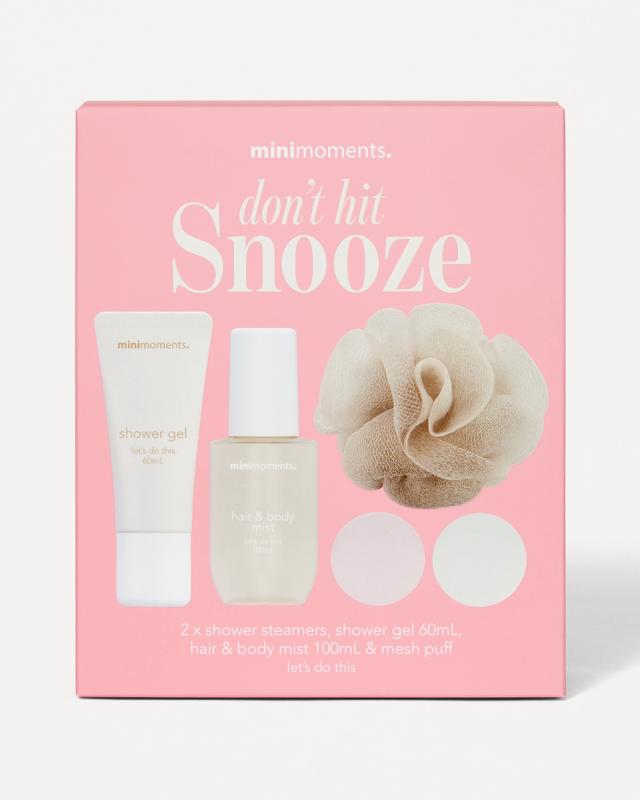 Minimoments Don’t Hit Snooze Bath 