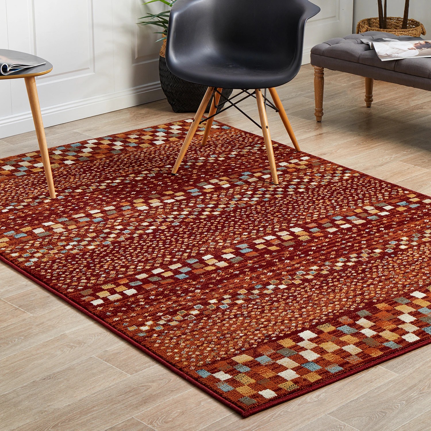 3 Common Ground Rugs Windsor 431 230x160cm - Medium Power Loomed Pet Friendly Floor Rug - Brown, 3 of 9